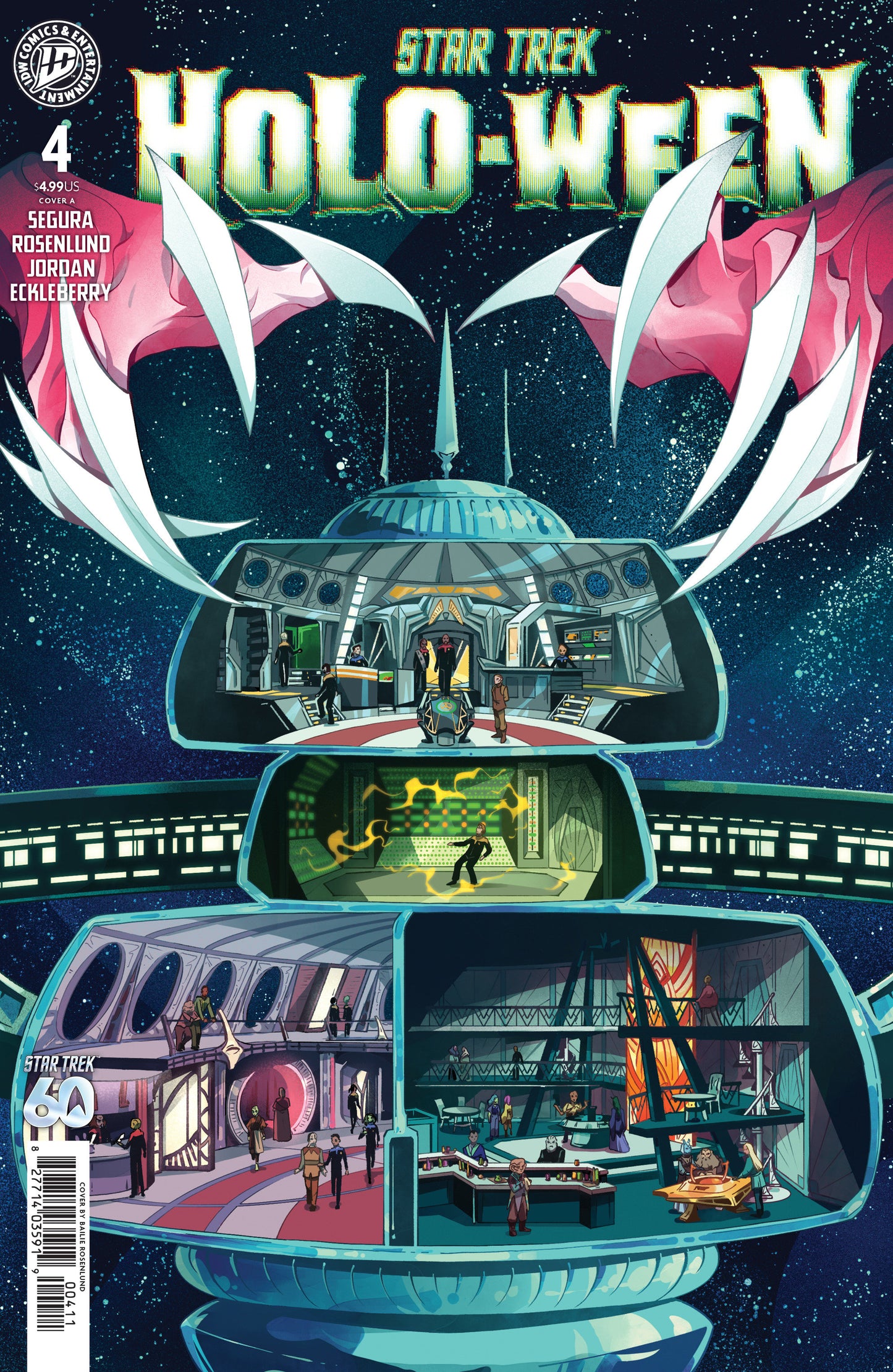 Star Trek: Holo-ween II #4 Cover A (Rosenlund) (Pre-Order by 08/31/26 | Est. In-Store: 10/28/26 | Ships after release)