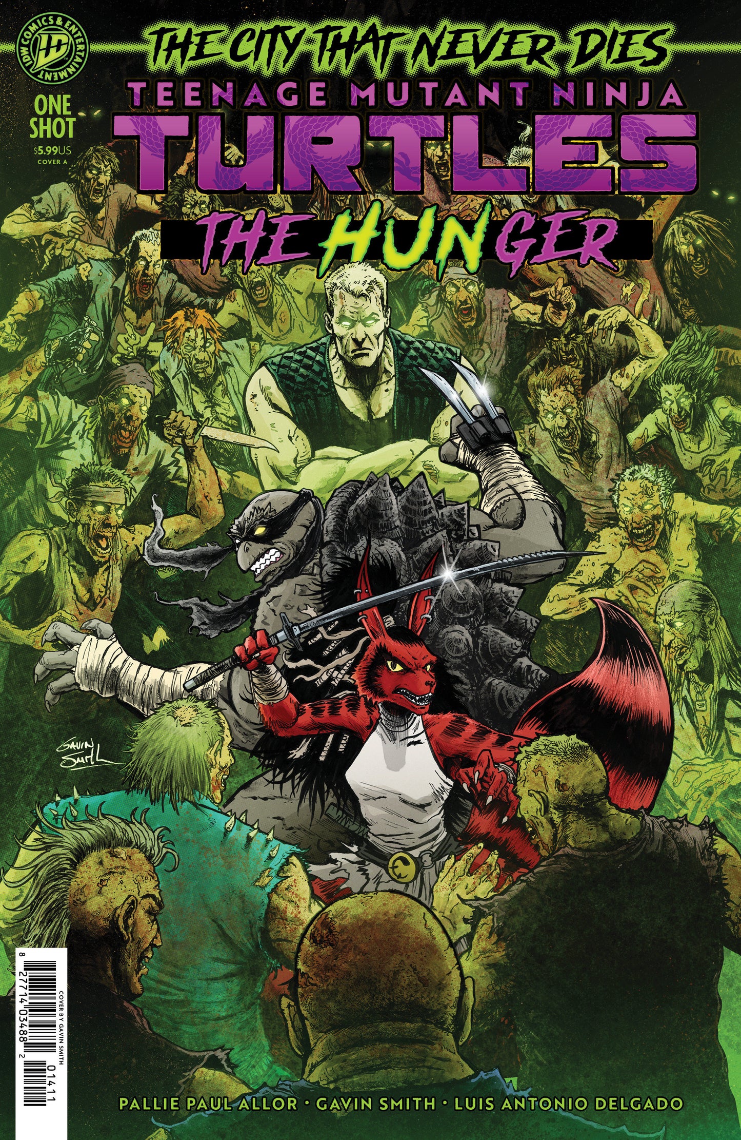Teenage Mutant Ninja Turtles: The Hunger Cover A (Smith) (Pre-Order by 08/24/26 | Est. In-Store: 09/30/26 | Ships after release)