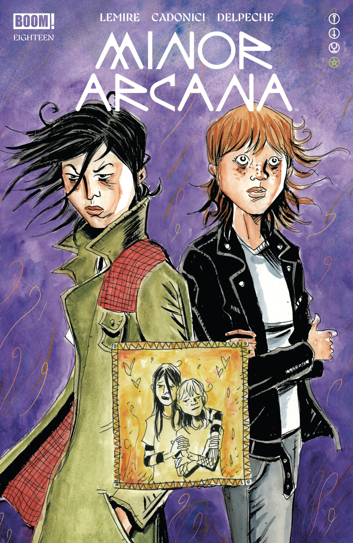 Minor Arcana #18 A Main (Dressed, Lemire) (Pre-Order by 07/27/26 | Est. In-Store: 09/02/26 | Ships after release)