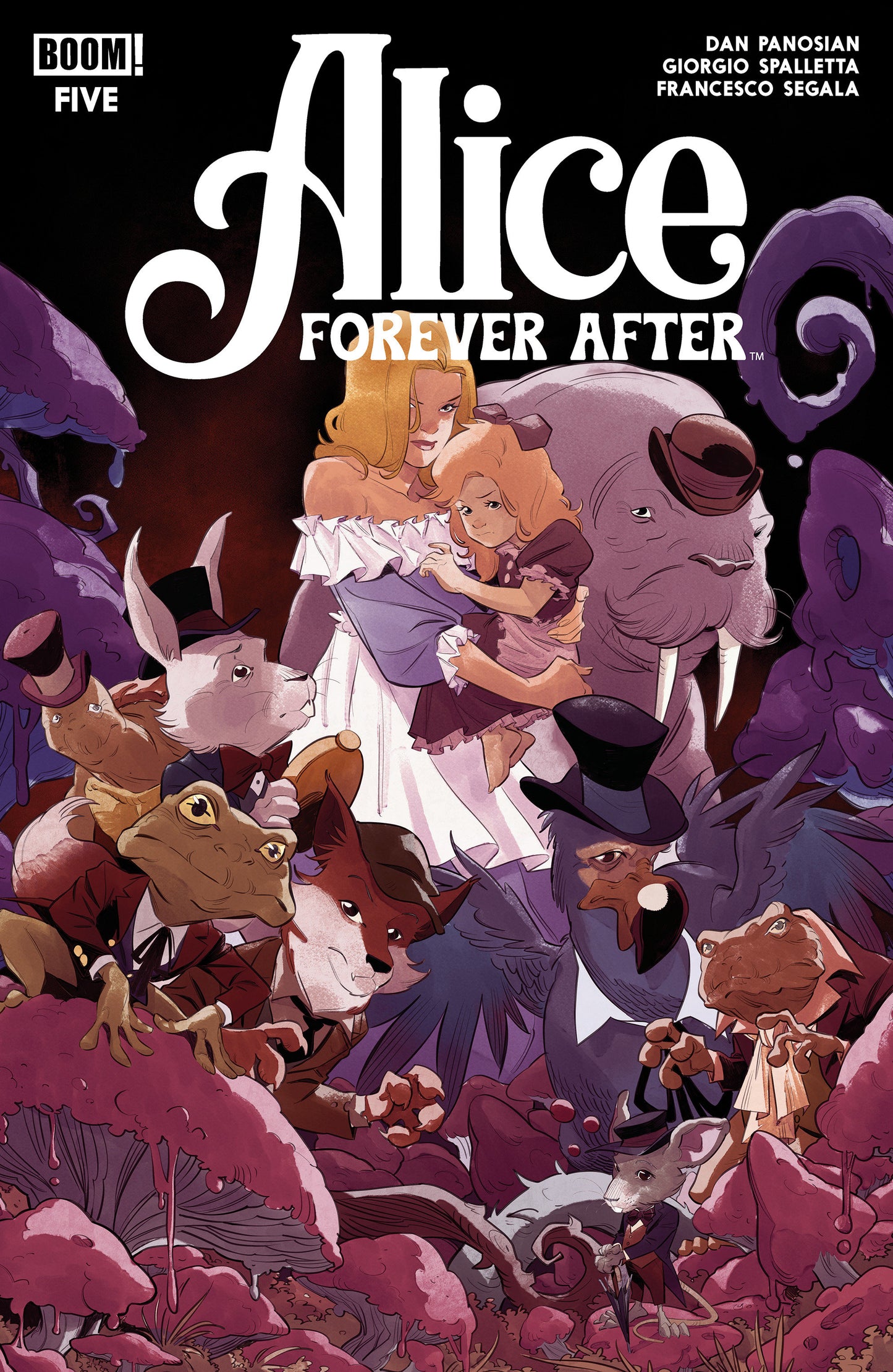 Alice Forever After #5 B Variant (Dressed, Spalletta) (Pre-Order by 06/15/26 | Est. In-Store: 07/29/26 | Ships after release)