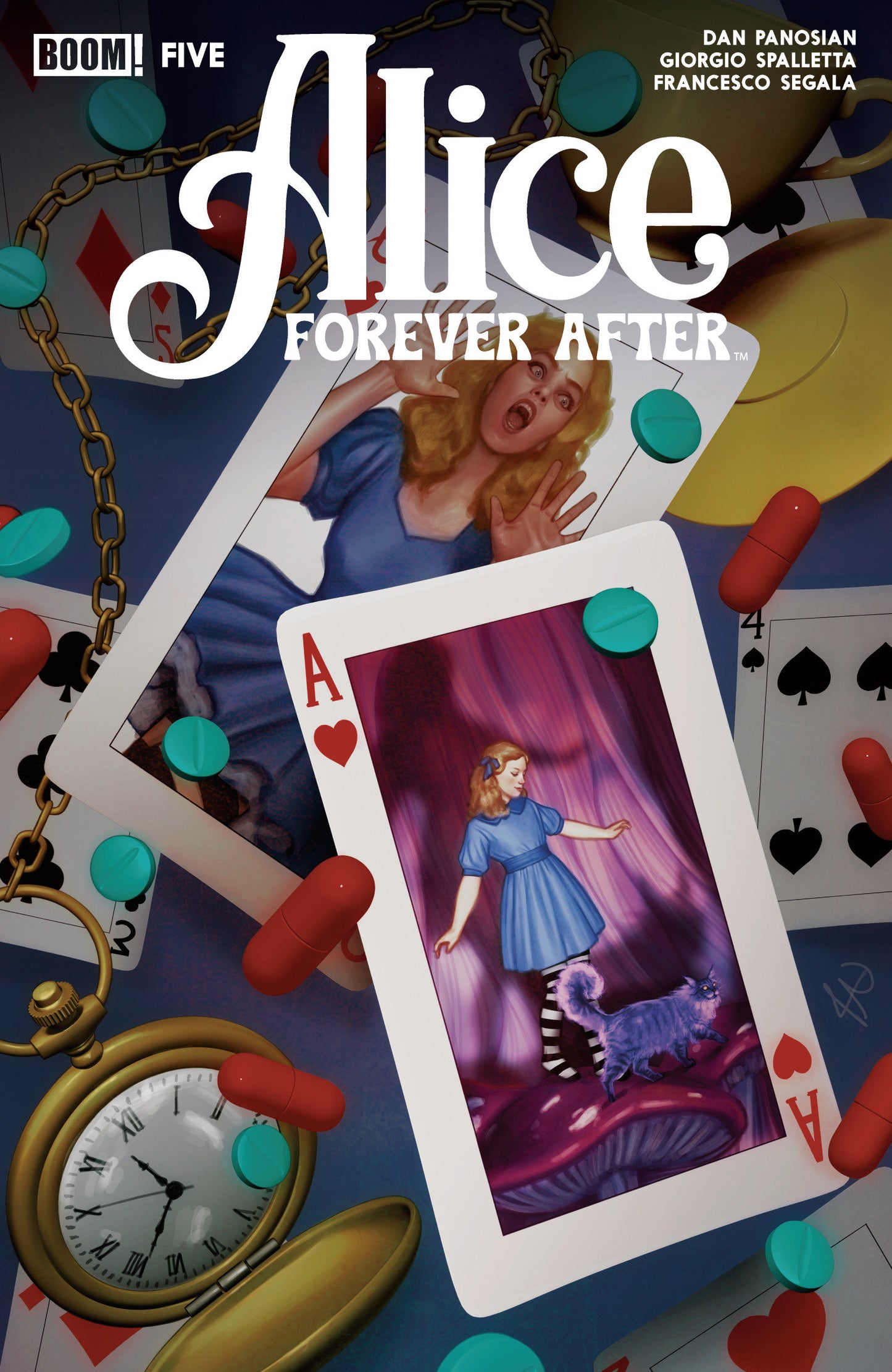Alice Forever After #5 E FOC Reveal Variant (Dressed, Puebla) (Pre-Order by 06/15/26 | Est. In-Store: 07/29/26 | Ships after release)