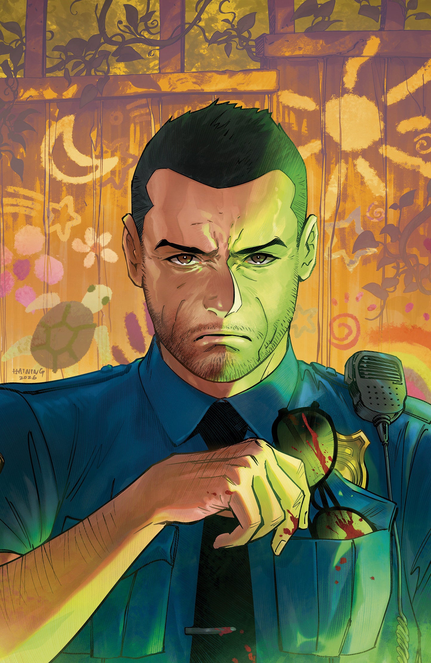 Neighborhood Watch #4 D Unlimited Variant (Full Art, Haining) (Pre-Order by 06/29/26 | Est. In-Store: 08/05/26 | Ships after release)