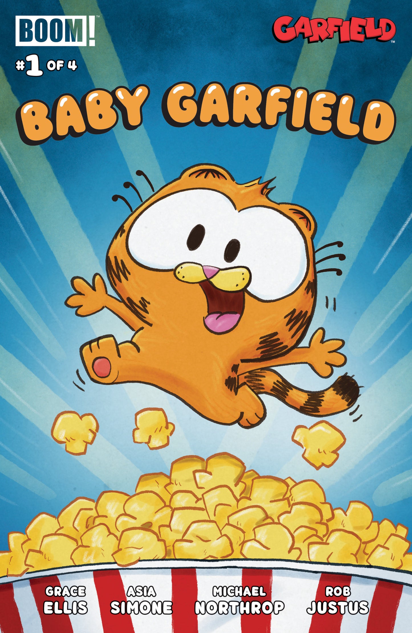 Baby Garfield #1 B Variant (Dressed, Justus) (Order By 02/09/26) (Estimated In Store By 03/18/26)