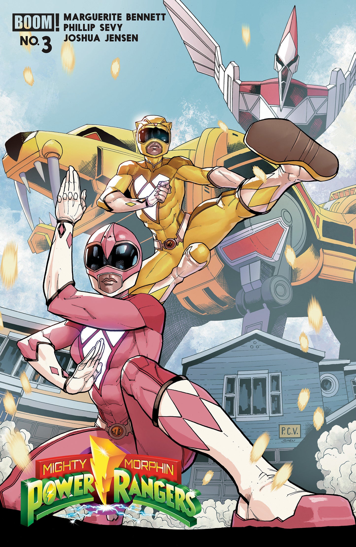 Mighty Morphin Power Rangers (2026) #3 B Variant (Dressed, Sevy) (Pre-Order by 07/20/26 | Est. In-Store: 08/26/26 | Ships after release)