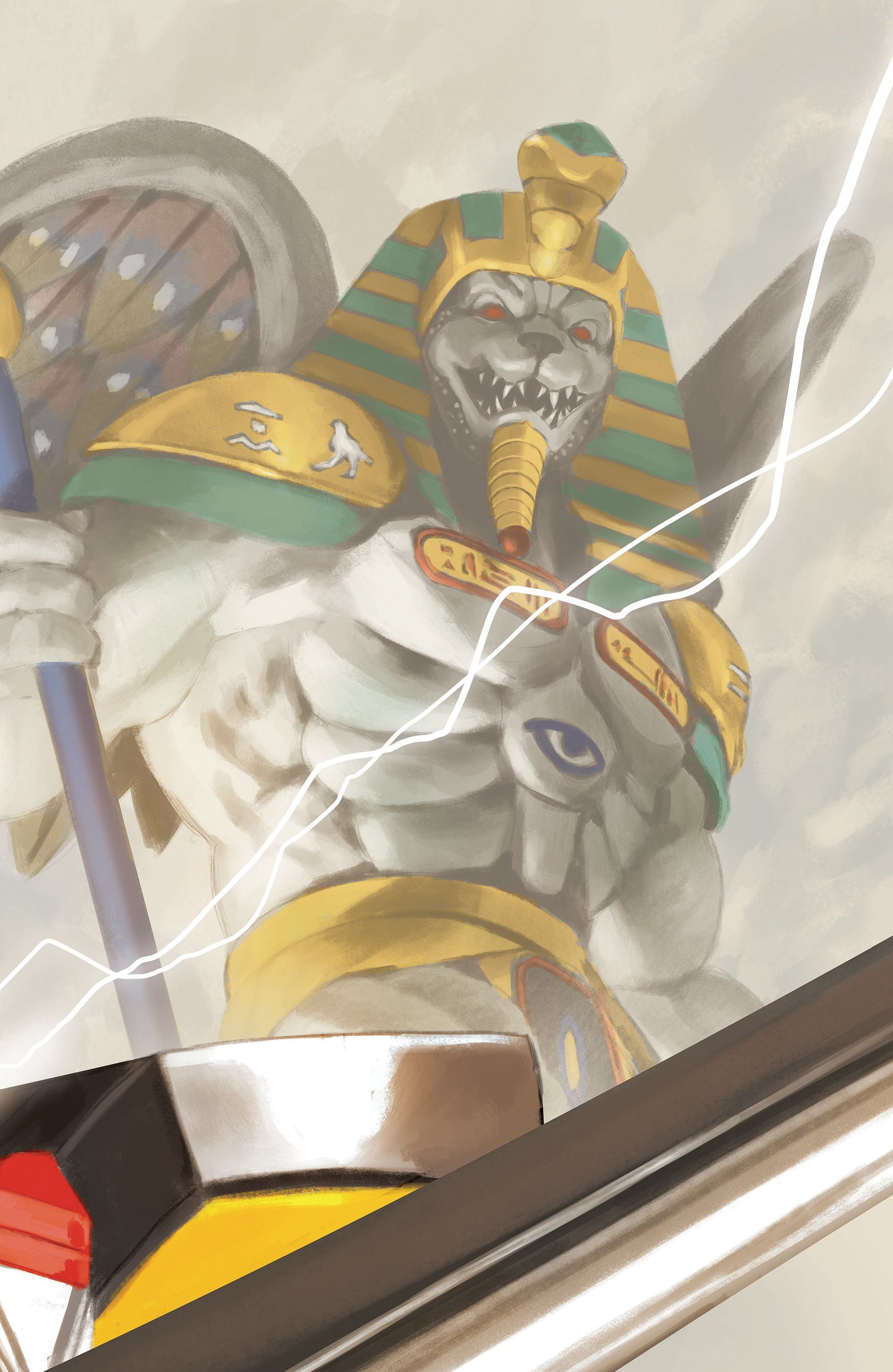 Mighty Morphin Power Rangers (2026) #3 C Megazord Card Stock Connecting Variant (Full Art, Mercado) (Pre-Order by 07/20/26 | Est. In-Store: 08/26/26 | Ships after release)