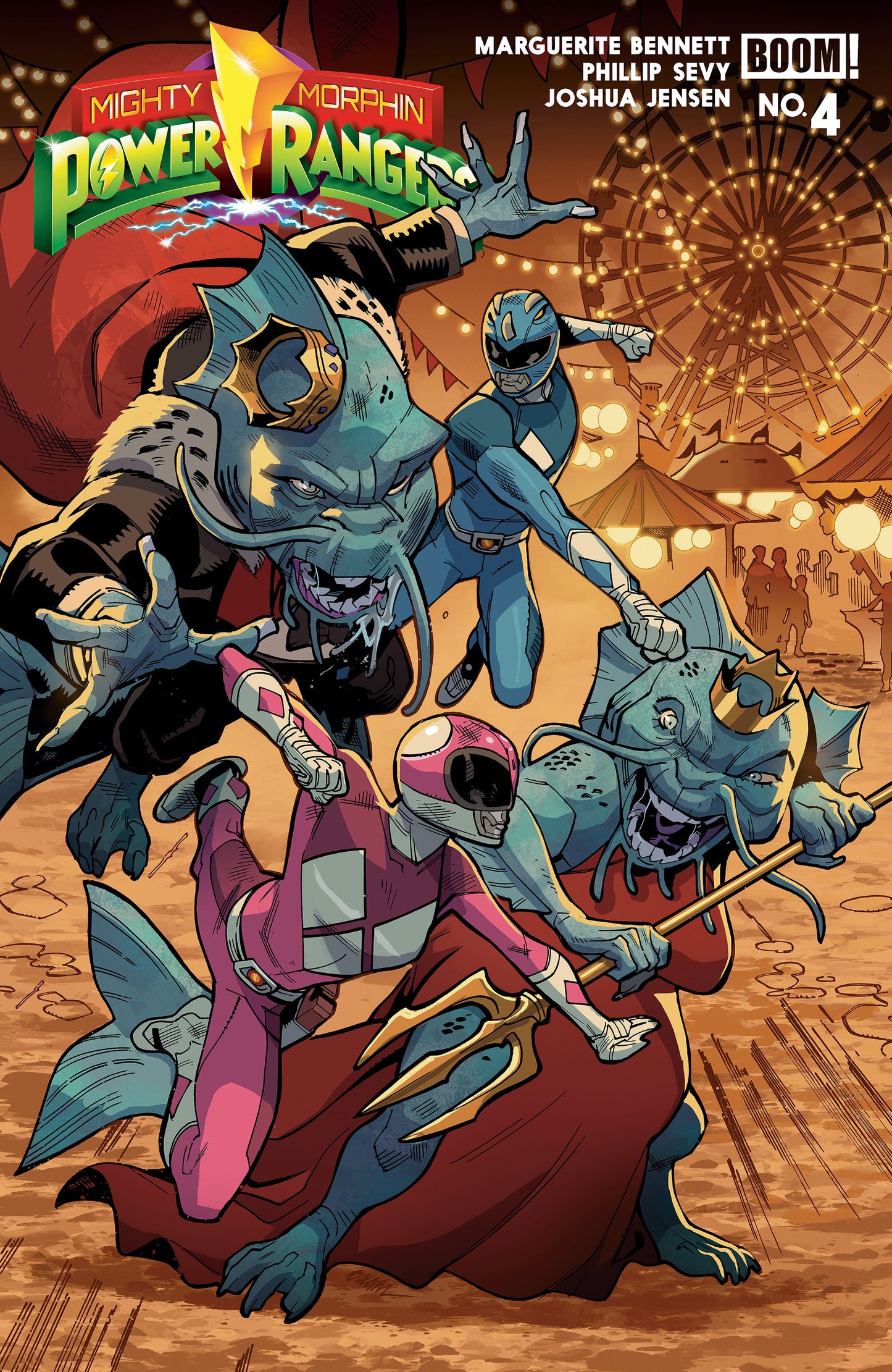 Mighty Morphin Power Rangers (2026) #4 A Main (Dressed, Balám) (Pre-Order by 08/24/26 | Est. In-Store: 09/30/26 | Ships after release)