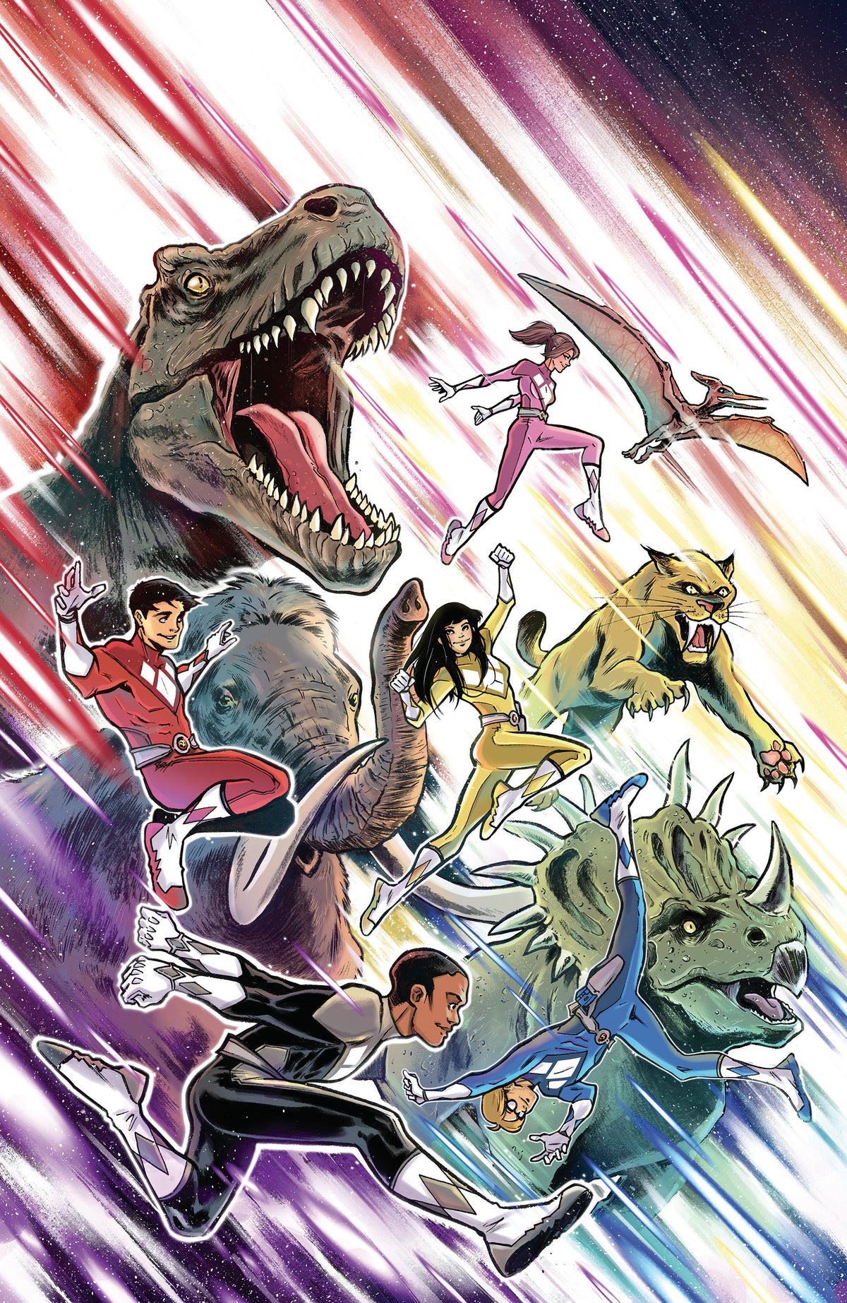 Mighty Morphin Power Rangers (2026) #6 E Foil Variant (Full Art, Foil, Di Gianfelice) (Pre-Order by 10/19/26 | Est. In-Store: 11/25/26 | Ships after release)