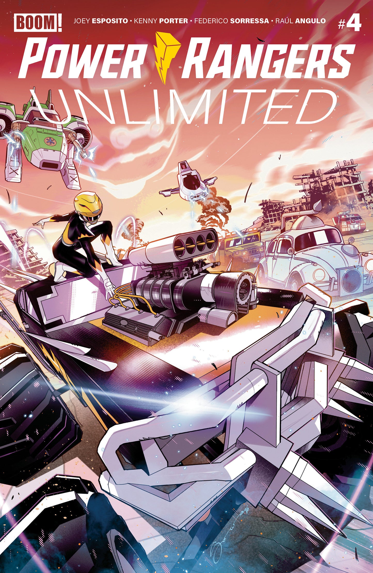 Power Rangers Unlimited #4 A Main (Dressed, Sorressa) (Pre-Order by 09/07/26 | Est. In-Store: 10/14/26 | Ships after release)