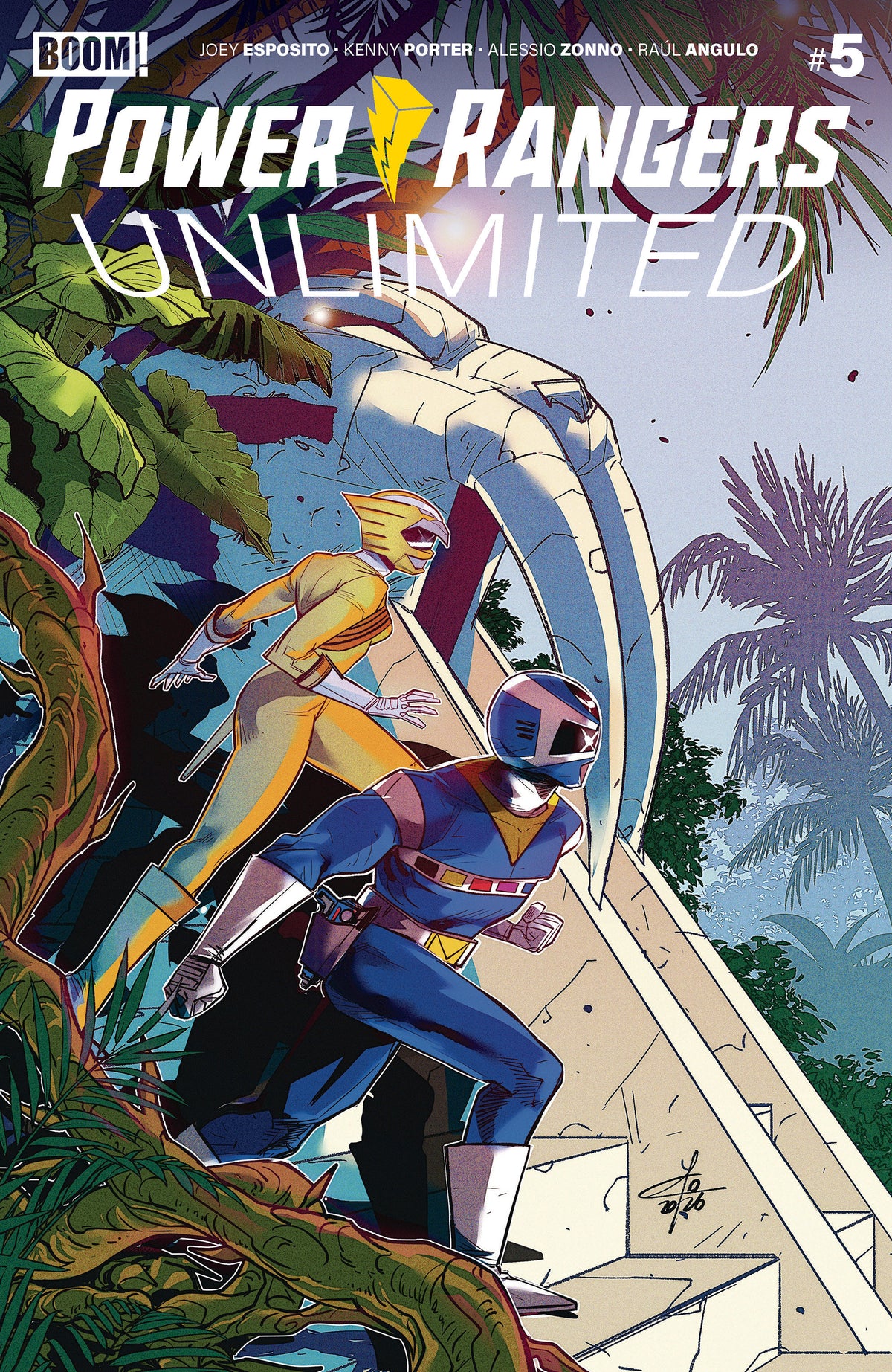Power Rangers Unlimited #5 B Variant (Dressed, Carlini) (Pre-Order by 10/05/26 | Est. In-Store: 11/11/26 | Ships after release)