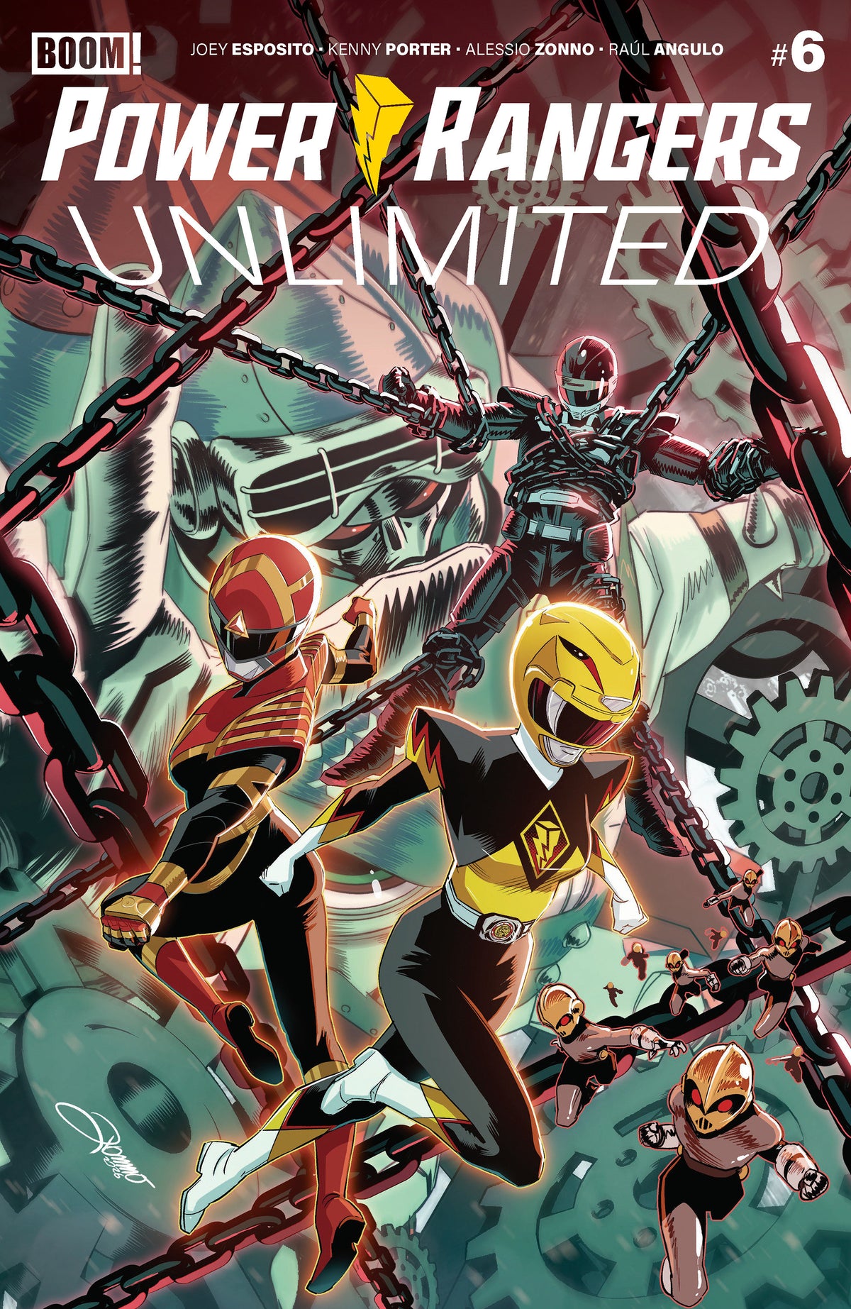 Power Rangers Unlimited #6 A Main (Dressed, Zonno) (Pre-Order by 11/09/26 | Est. In-Store: 12/16/26 | Ships after release)