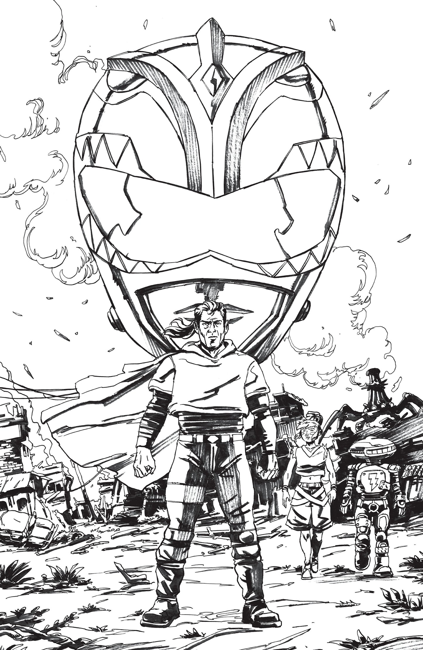 Power Rangers Green #1 N Unlimited Variant (Full Art, Vargas) (Pre-Order by 06/22/26 | Est. In-Store: 08/05/26 | Ships after release)