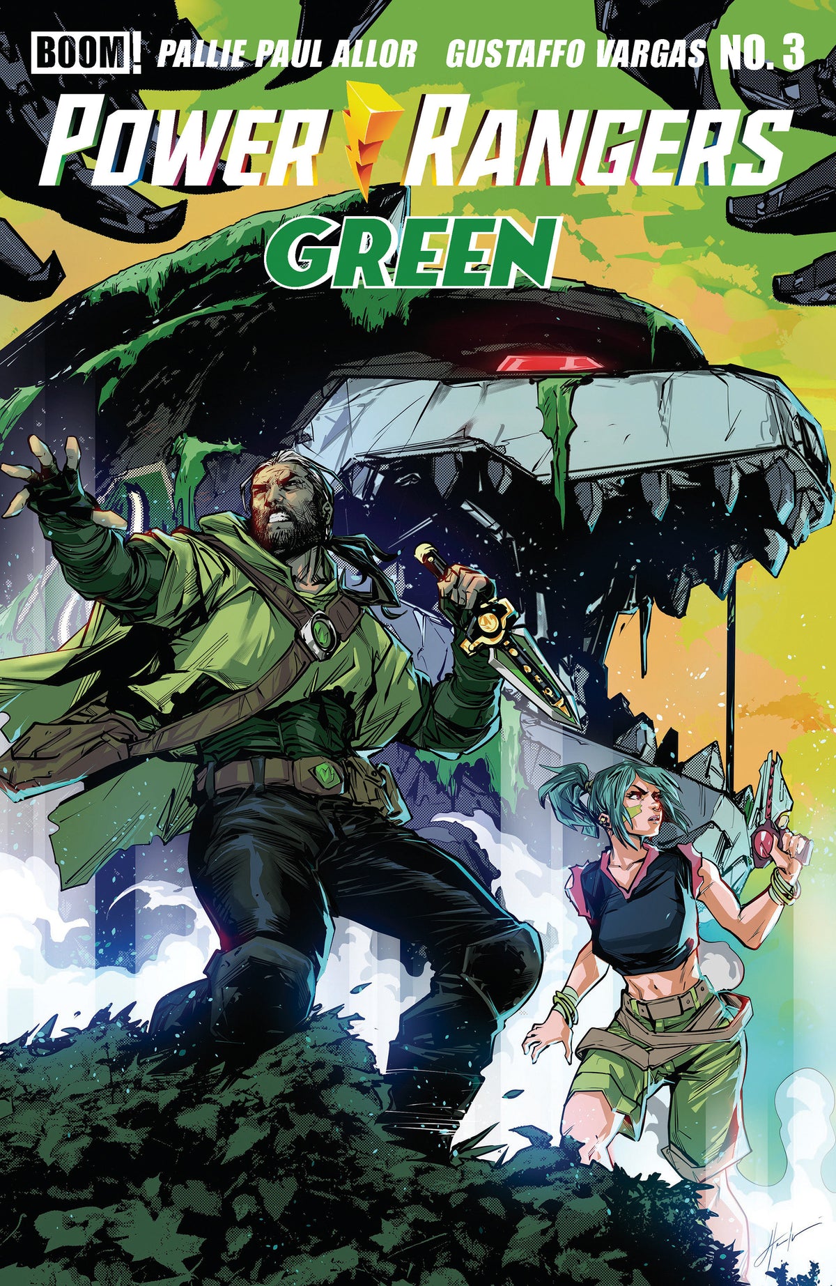 Power Rangers Green #3 I FOC Reveal Variant (Dressed, TBA) (Pre-Order by 09/14/26 | Est. In-Store: 10/21/26 | Ships after release)