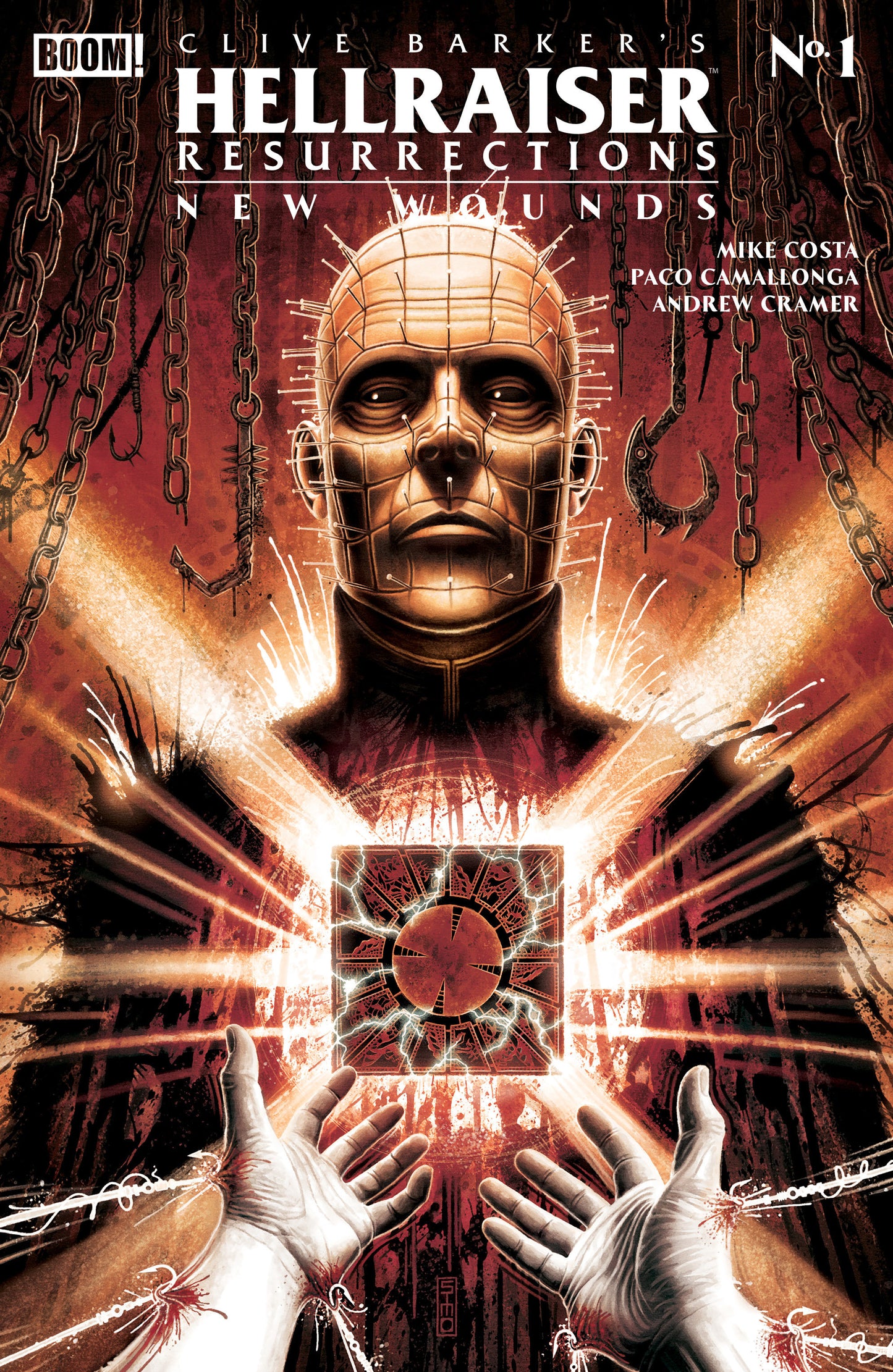 Hellraiser: Resurrections - New Wounds #1 A Main (Dressed, Simpson) (Pre-Order by 07/27/26 | Est. In-Store: 09/02/26 | Ships after release)