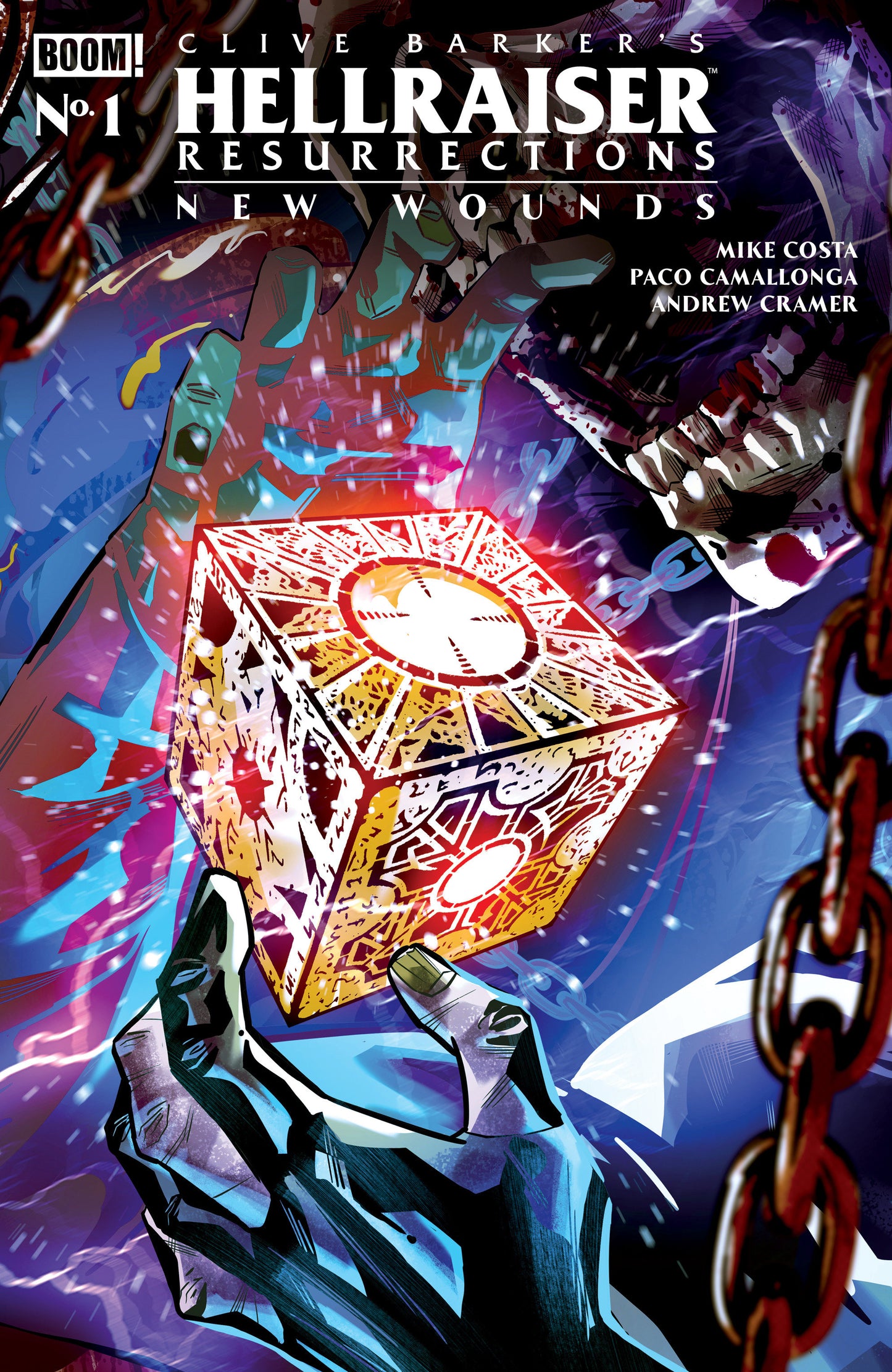 Hellraiser: Resurrections - New Wounds #1 B Variant (Dressed, Sabbatini) (Pre-Order by 07/27/26 | Est. In-Store: 09/02/26 | Ships after release)