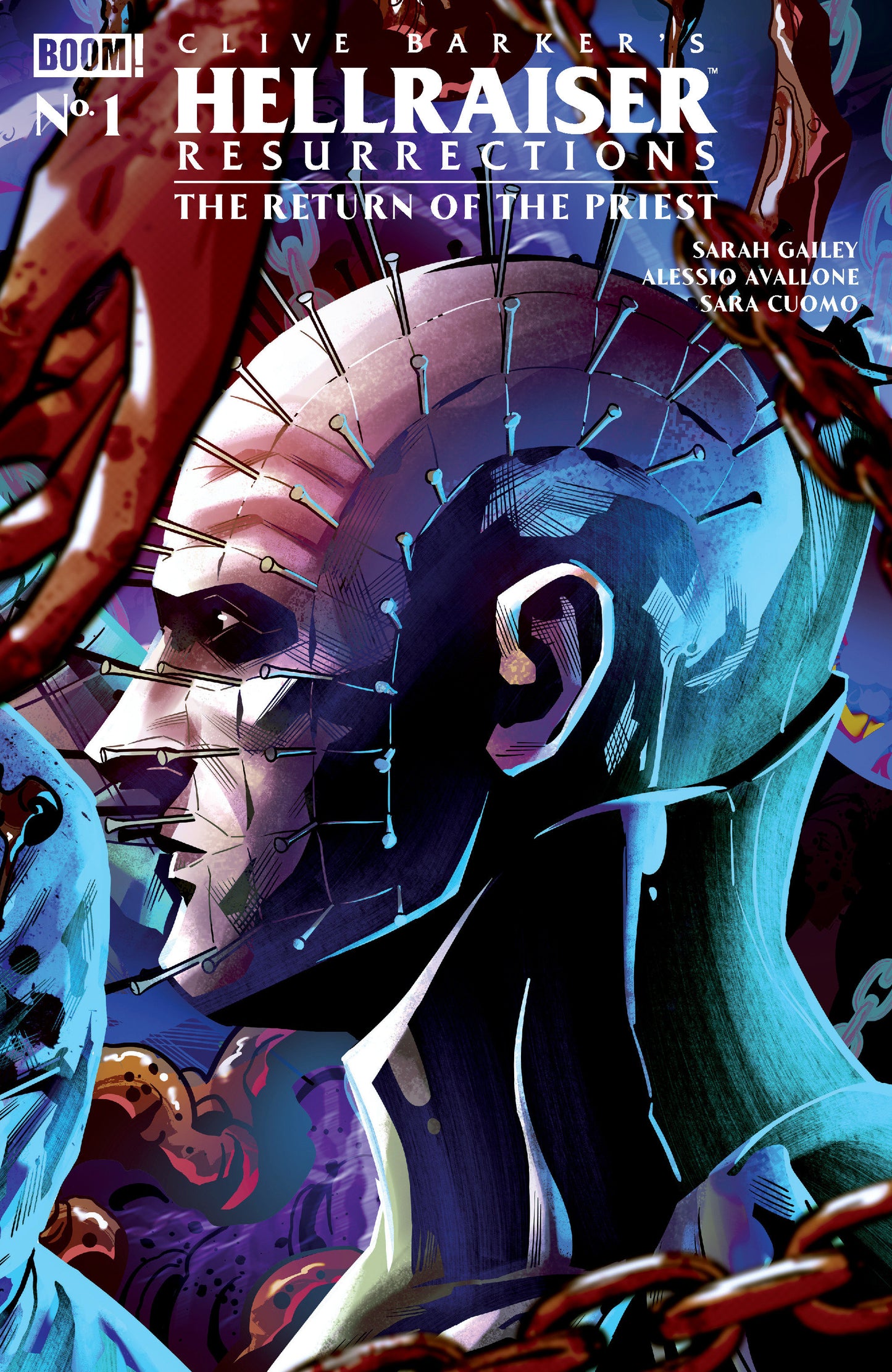 Hellraiser: Resurrections - The Return of the Priest #1 B Variant (Dressed, Sabbatini) (Pre-Order by 08/24/26 | Est. In-Store: 09/30/26 | Ships after release)