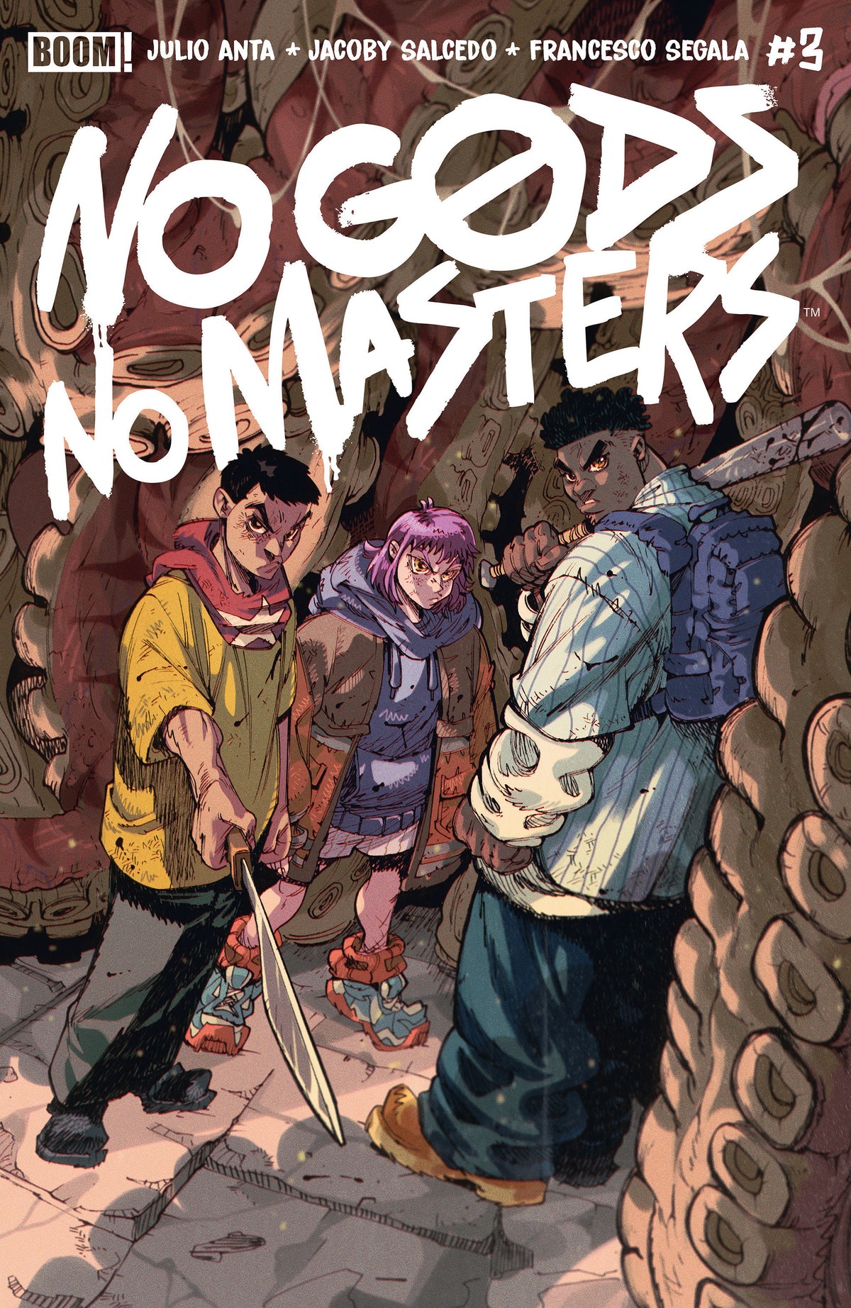 No Gods, No Masters #3 B Variant (Dressed, Ortiz) (Pre-Order by 10/05/26 | Est. In-Store: 11/11/26 | Ships after release)