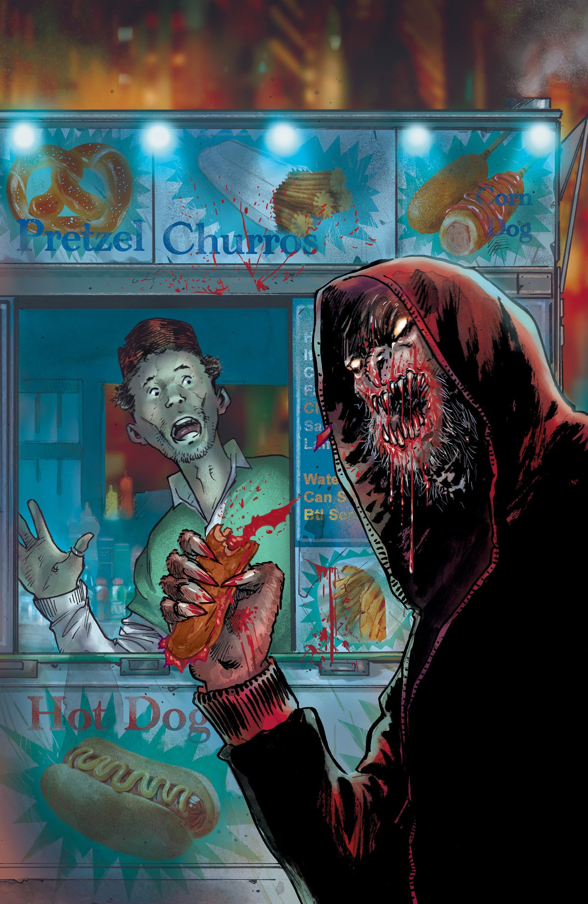 Stuff of Nightmares: The Hoodie #1 E Glow in the Dark Variant (Full Art, Glow in the Dark, Mutti) (Pre-Order by 10/19/26 | Est. In-Store: 12/02/26 | Ships after release)