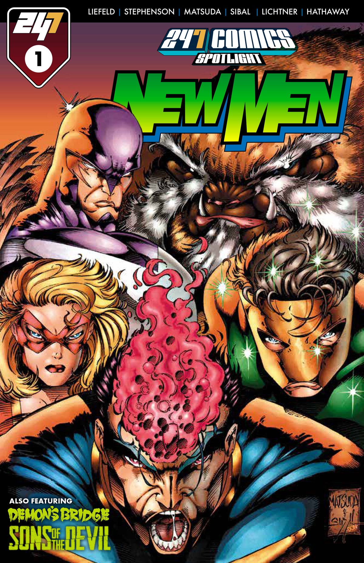 247 COMICS Presents / Spotlight #1 Cover E - NEWMEN (Pre-Order by 09/21/26 | Est. In-Store: 11/04/26 | Ships after release)