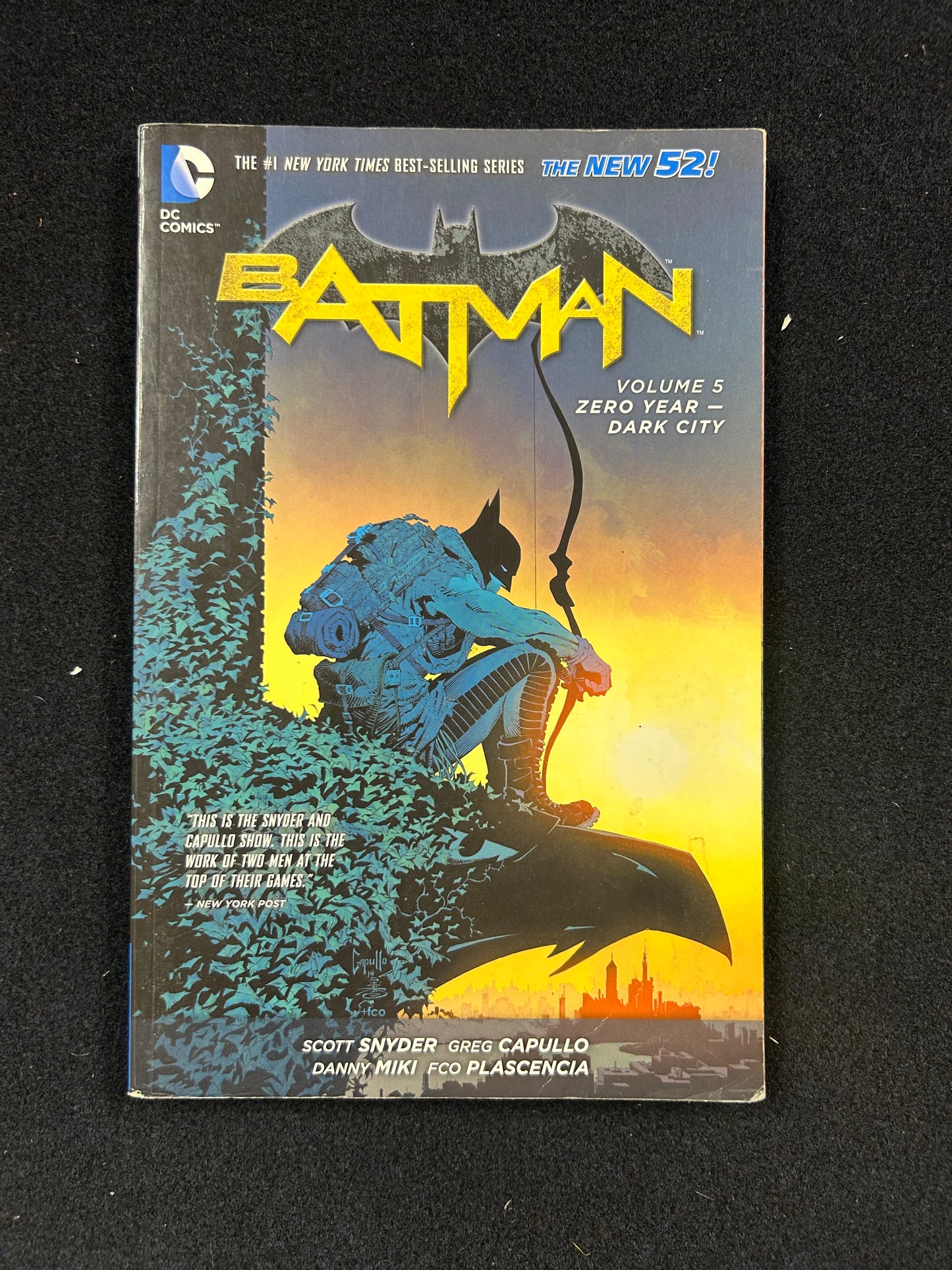 Batman The New 52 Volume 5 Zero Year - Dark City – Graphic Novel