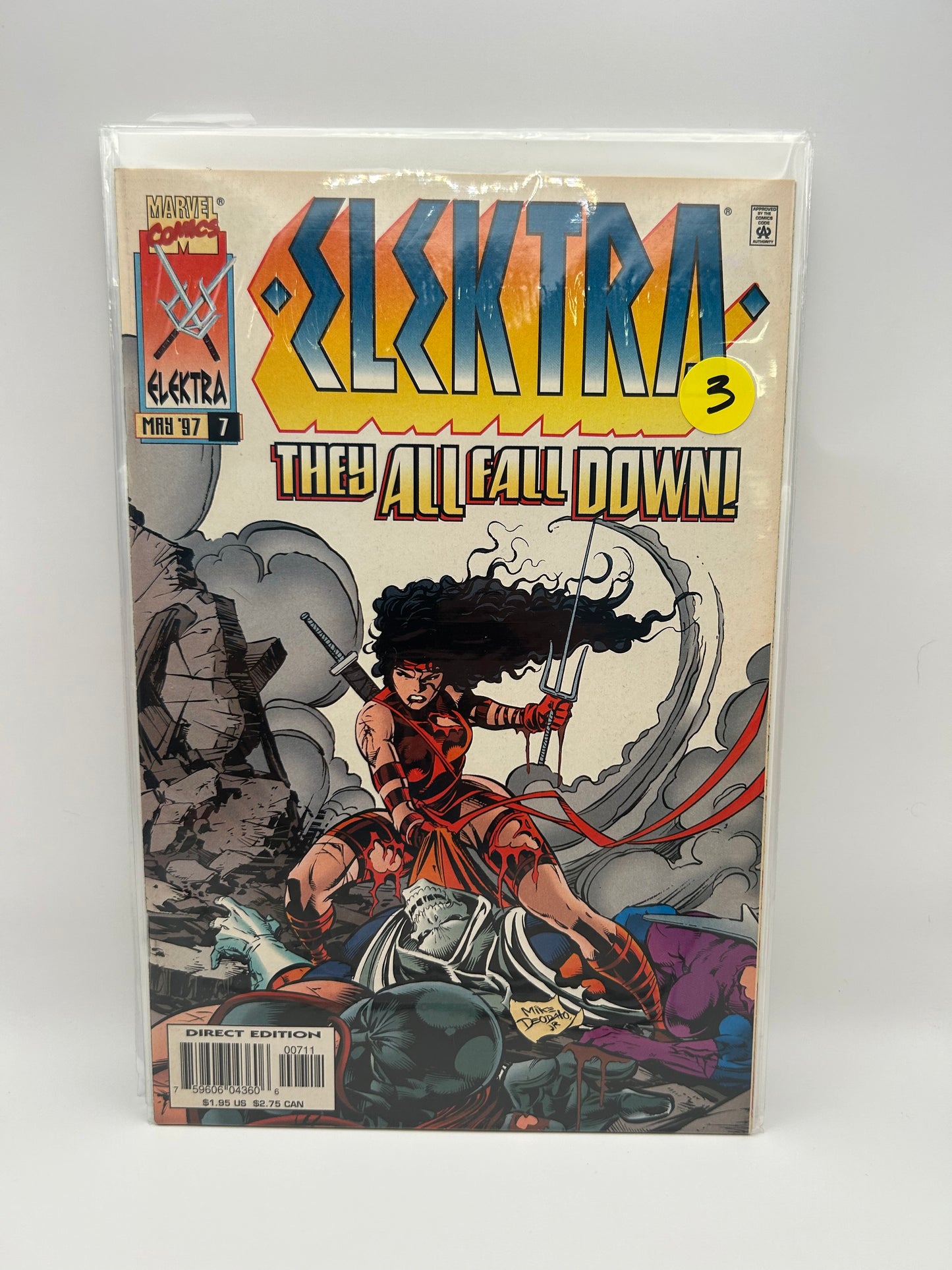 #7 - Elektra – Marvel – 1996–1998 – Ongoing Series – #1–19