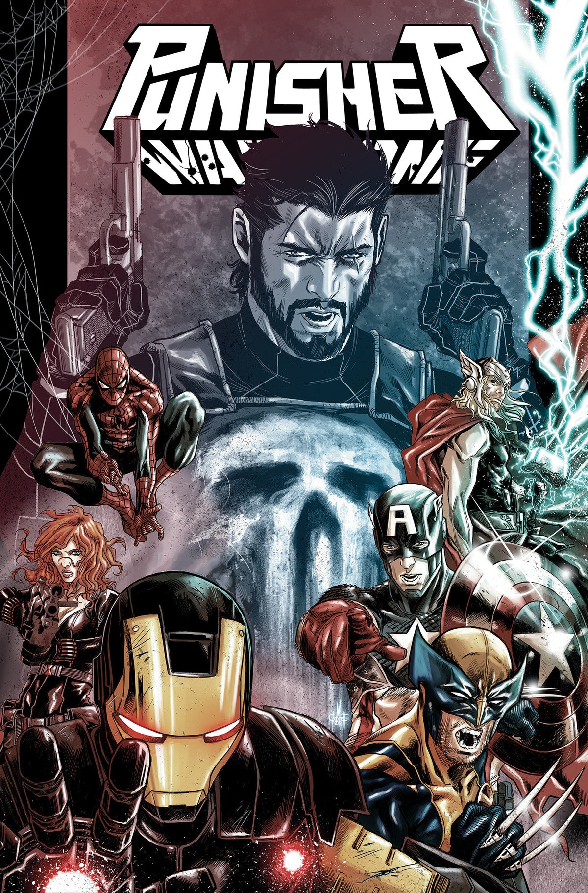Punisher: Enter The War Zone Omnibus Marco Checchetto Cover (Pre-Order by 10/26/26 | Est. In-Store: 04/06/27 | Ships after release)