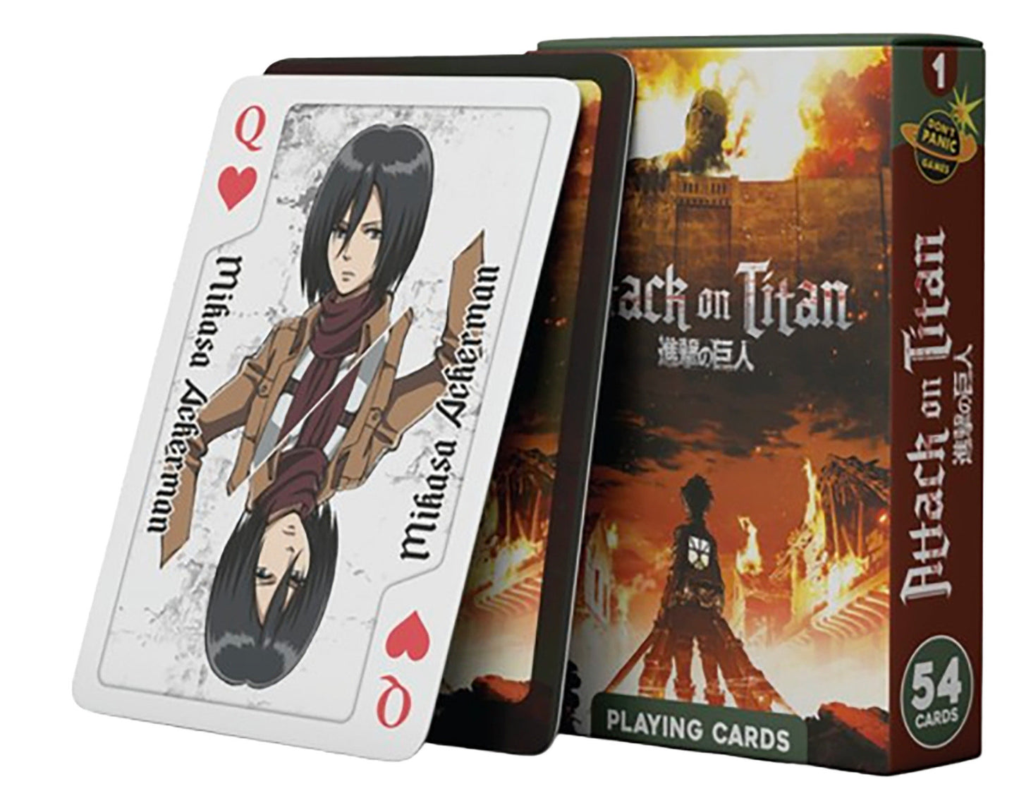 Attack on Titan - Playing cards (Pre-Order by 07/06/26 | Est. In-Store: 02/03/26 | Ships after release)
