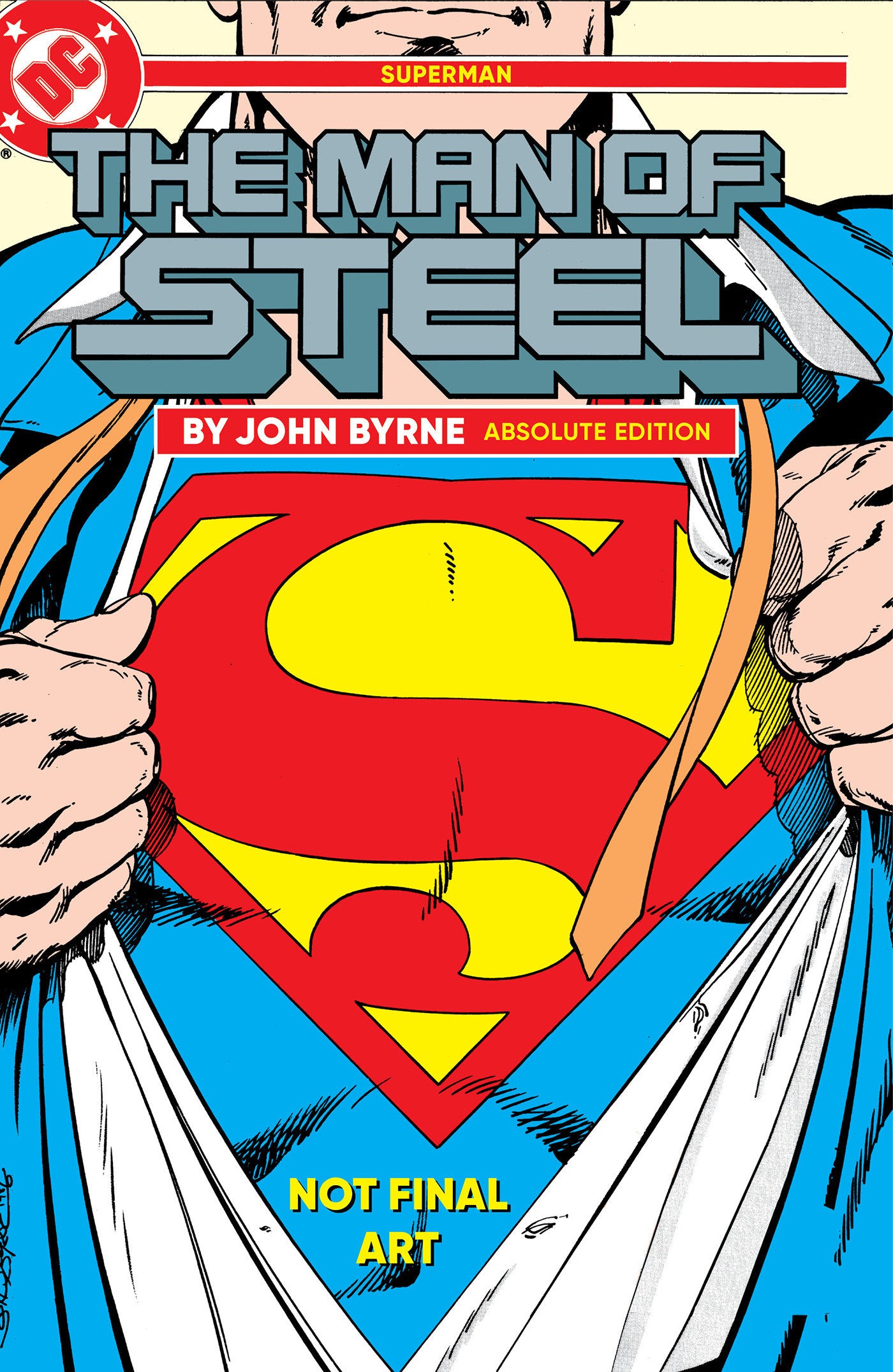 Superman: The Man of Steel by John Byrne: Absolute Edition (Order By 01/05/26) (Estimated In Store By 07/21/26)