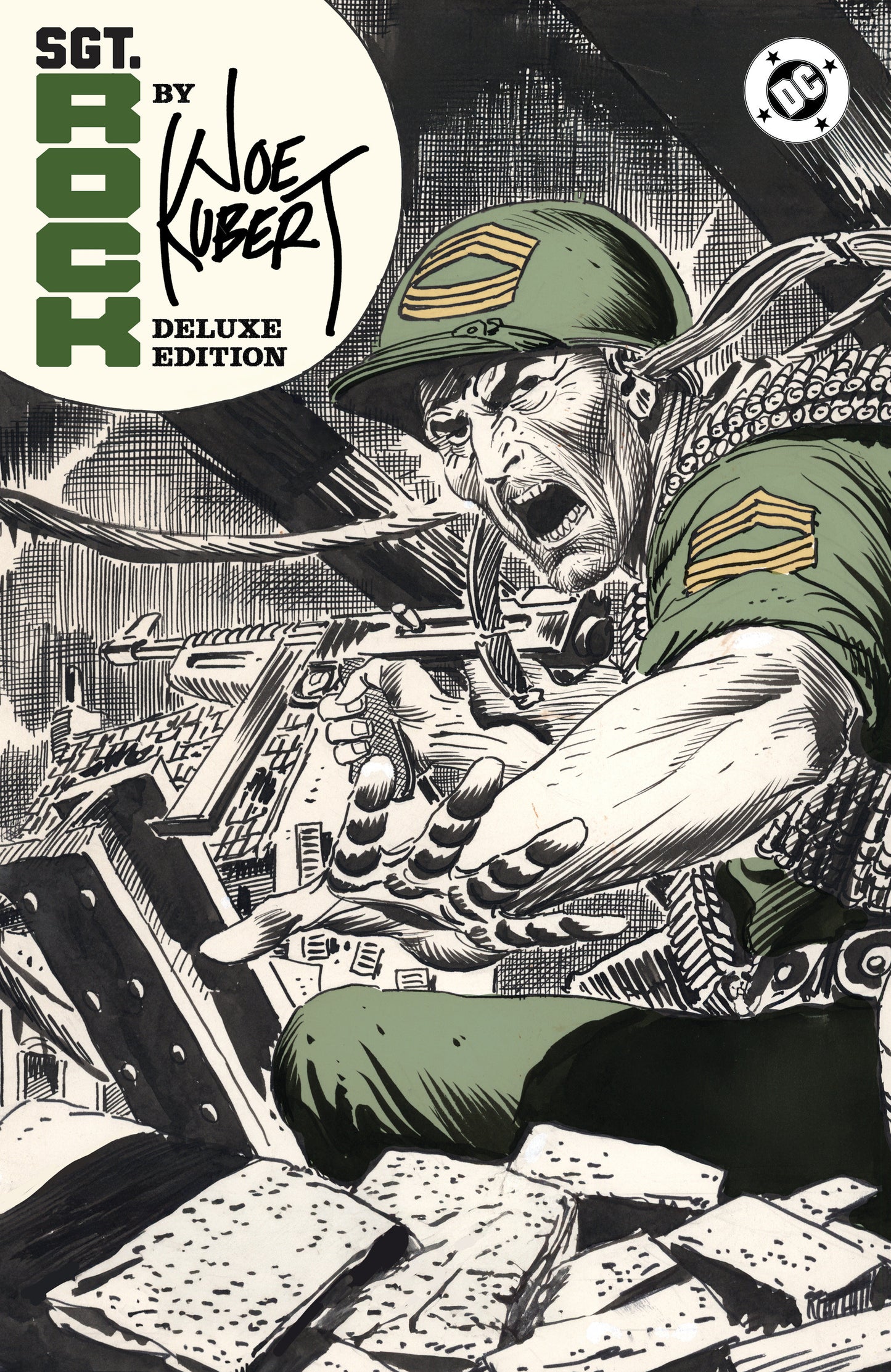 Sgt. Rock by Joe Kubert: Deluxe Edition (Order By 06/08/26) (Estimated In Store By 09/08/26) (THIS ITEM IS A PRE-ORDER AND YOU WILL NOT RECEIVE IT UNTIL AFTER THE IN STORE DATE)
