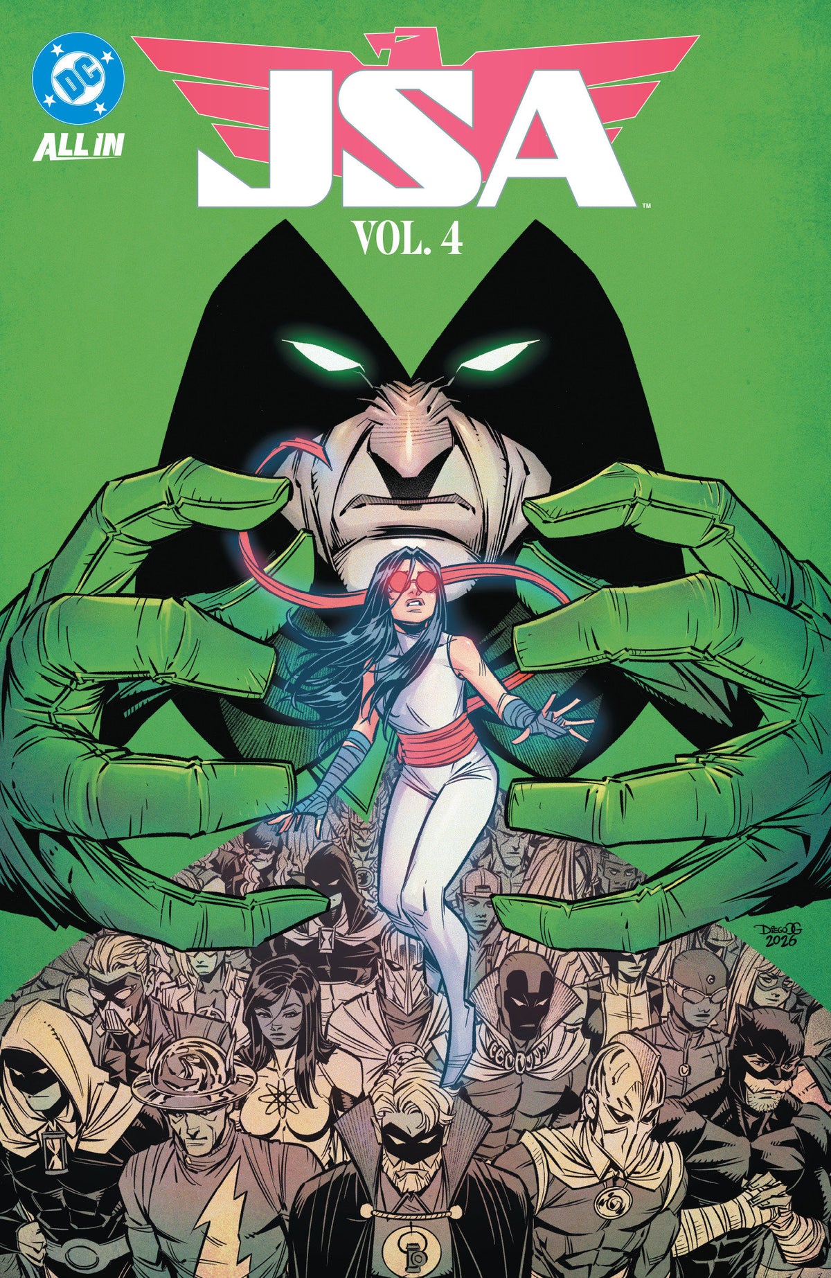 JSA Vol. 4: The Search for the Spectre (Pre-Order by 11/09/26 | Est. In-Store: 02/23/27 | Ships after release)
