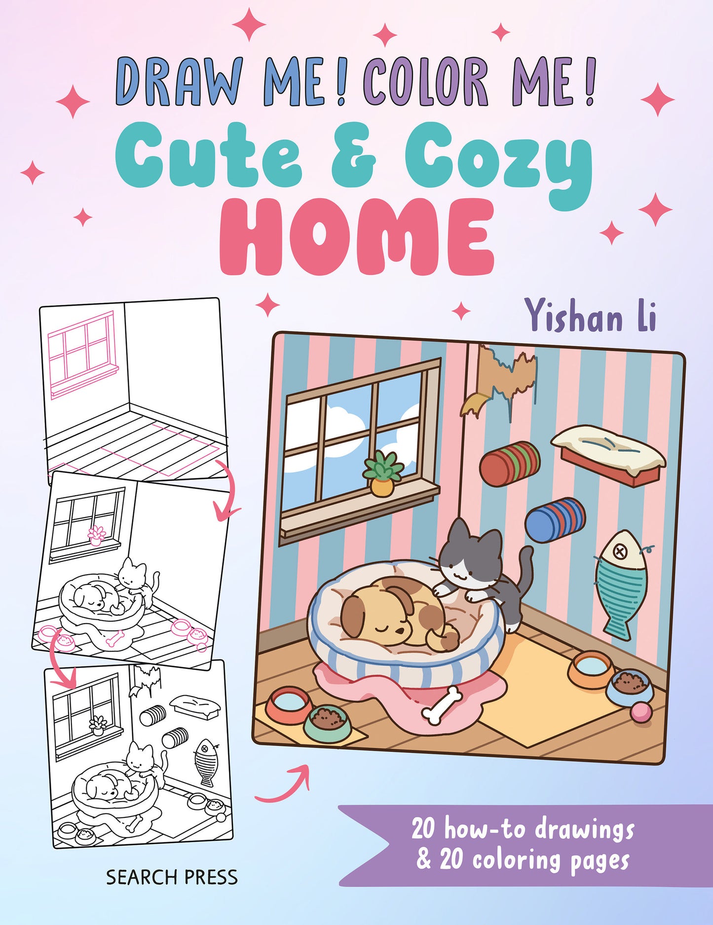 Draw me! Color me!: Cute & Cozy Home (Pre-Order by 06/22/26 | Est. In-Store: 07/21/26 | Ships after release)