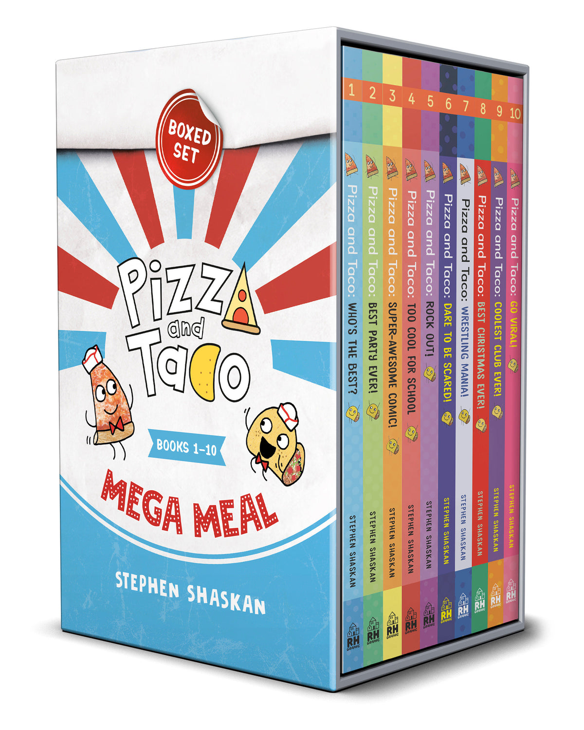 Pizza and Taco Mega Meal Boxed Set (Books 1-10) (Pre-Order by 09/21/26 | Est. In-Store: 10/20/26 | Ships after release)