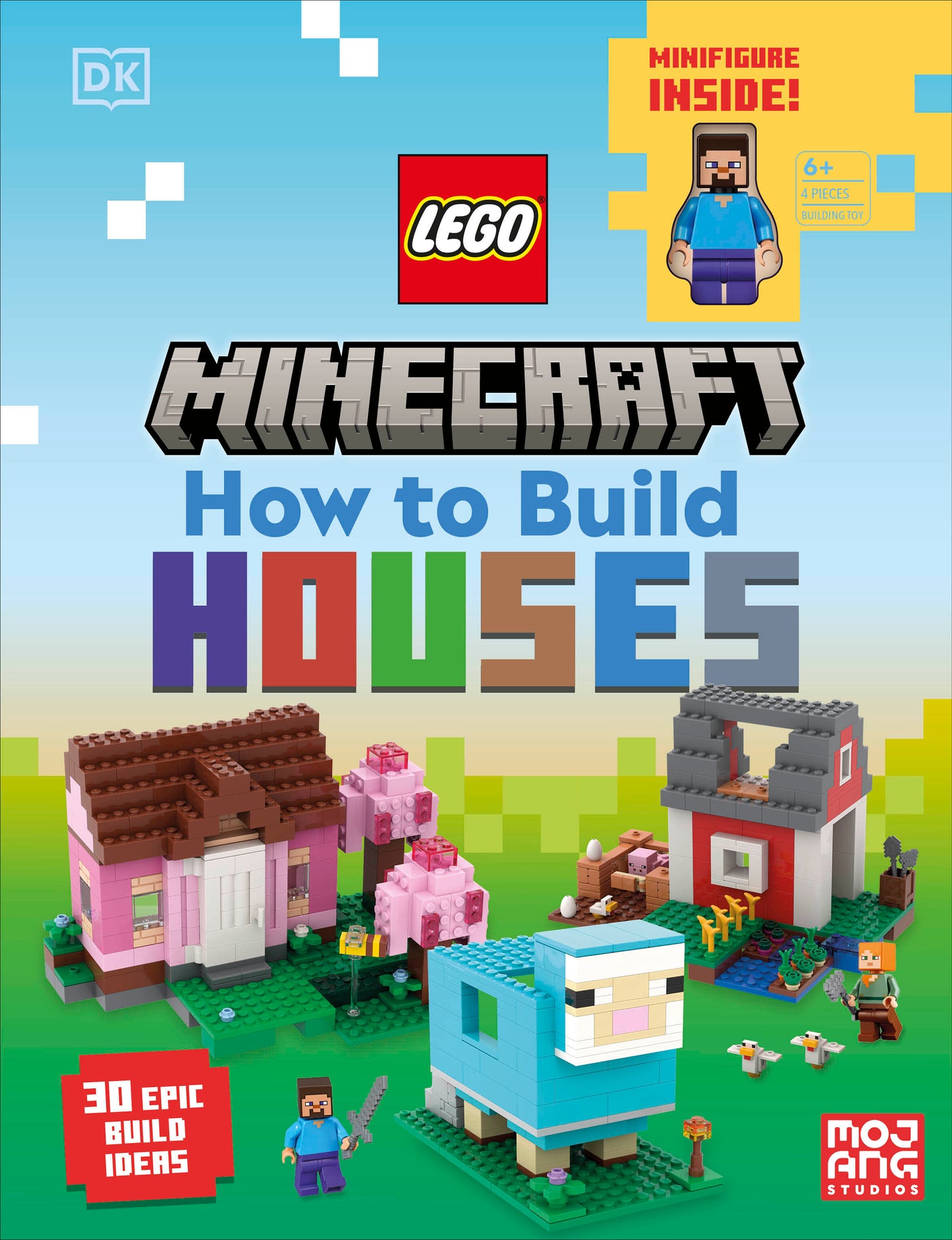 How to Build LEGO Minecraft Houses (Pre-Order by 08/03/26 | Est. In-Store: 09/01/26 | Ships after release)