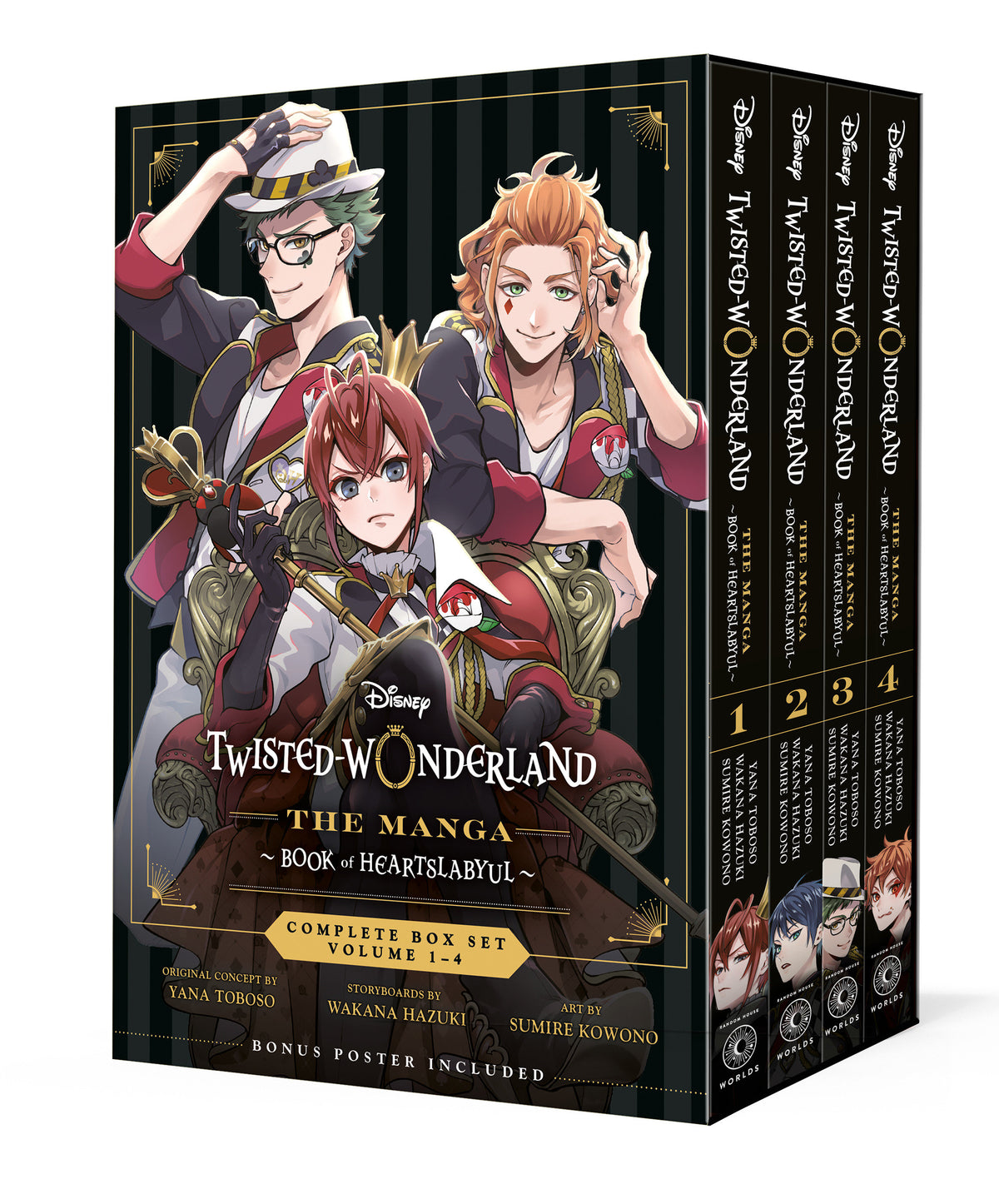 Twisted-Wonderland: Book of Heartslabyul (The Manga), Boxed Set (Pre-Order by 10/05/26 | Est. In-Store: 11/10/26 | Ships after release)