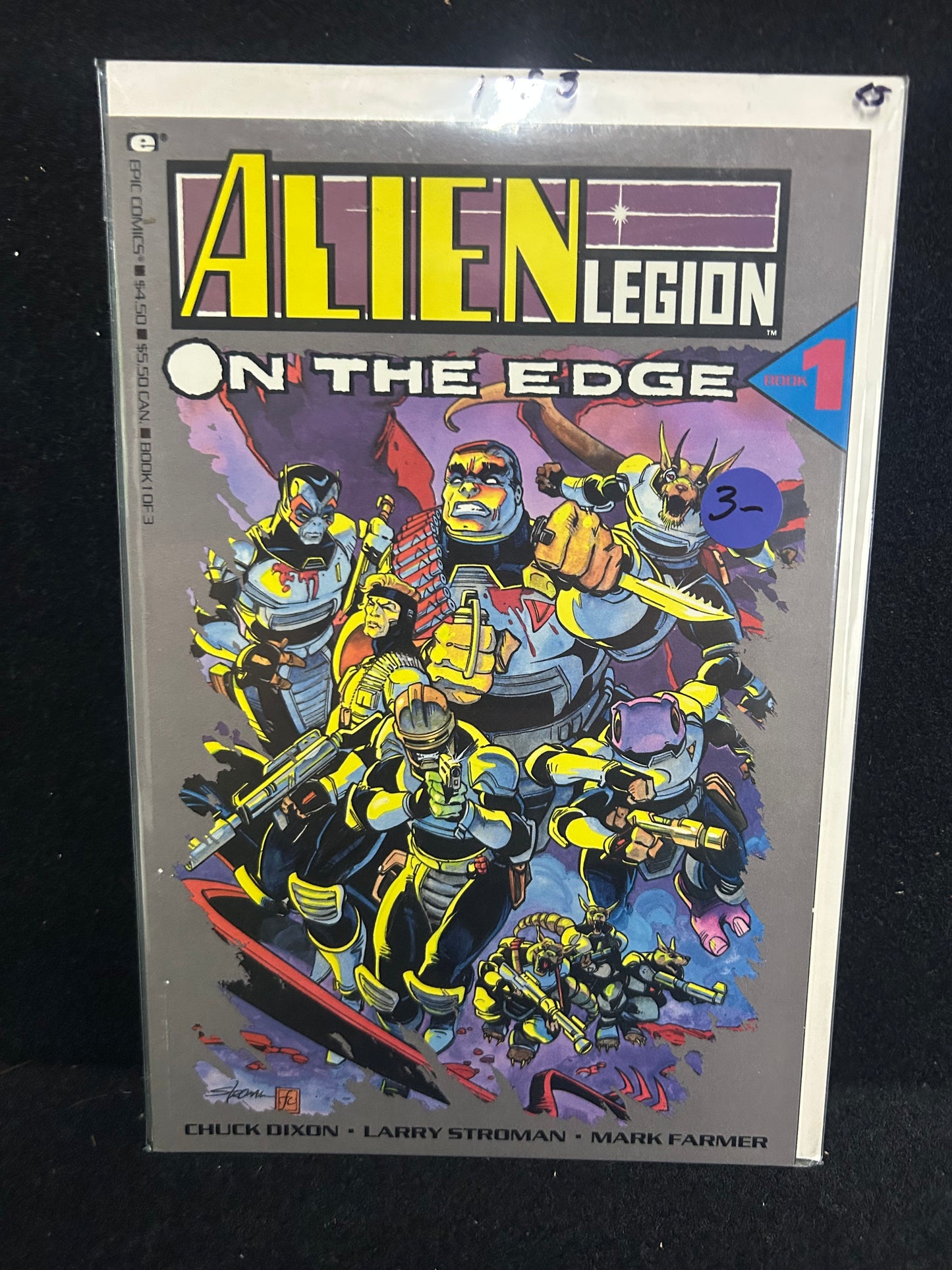 Alien Legion On the Edge #1 (Epic 1990)