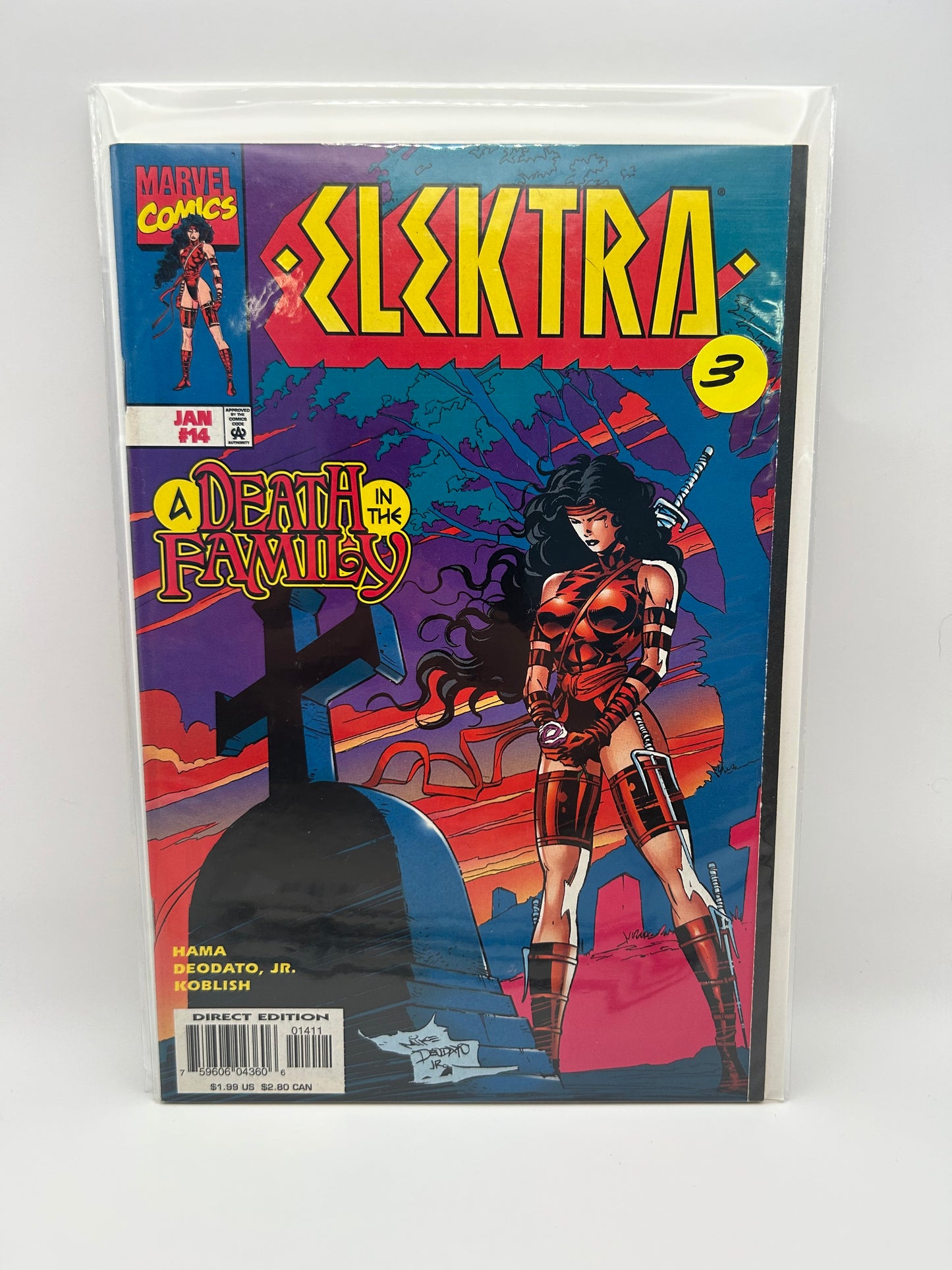 #14 - Elektra – Marvel – 1996–1998 – Ongoing Series – #1–19