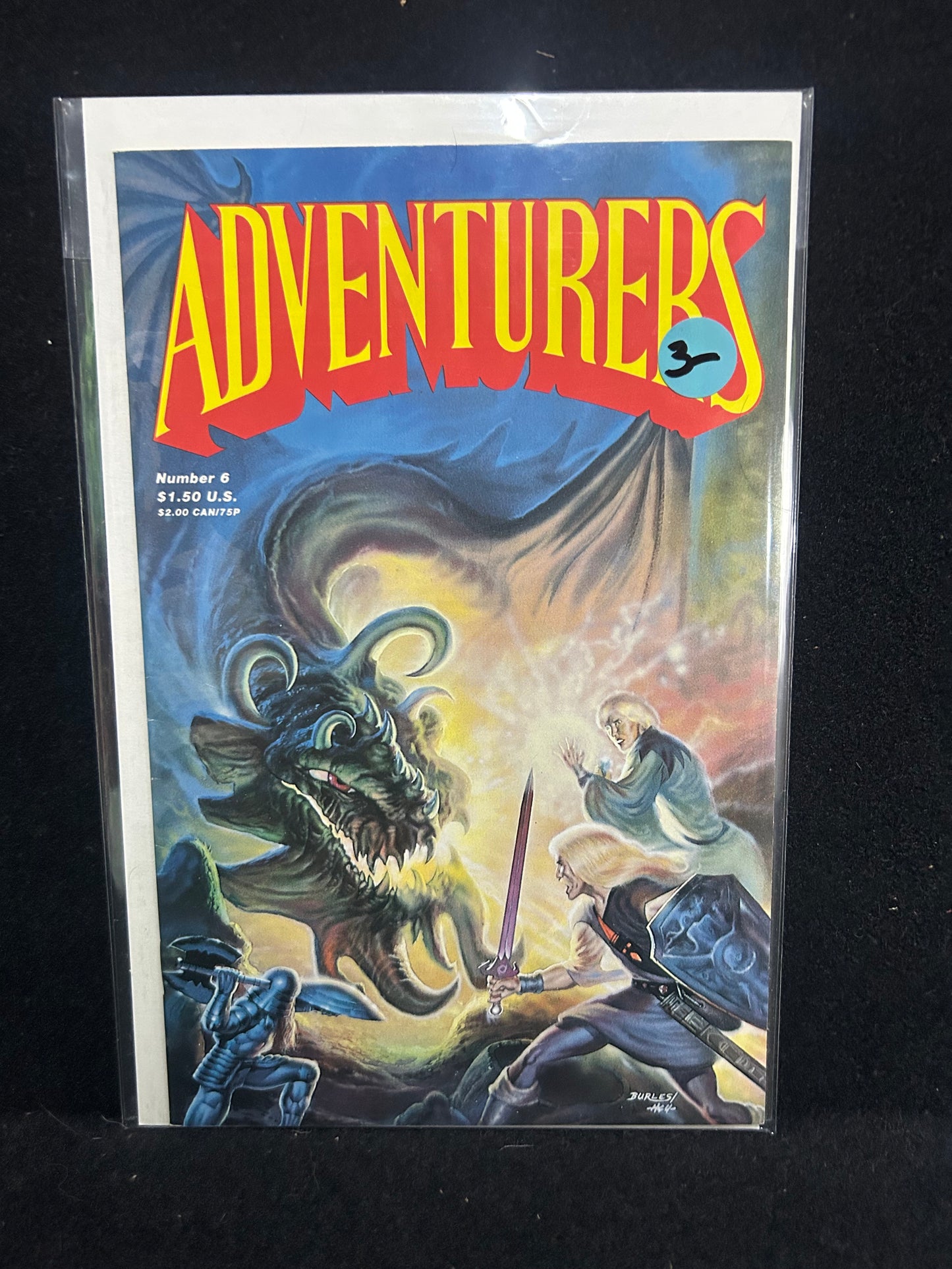 Adventurers #6 (Aircel 1987)