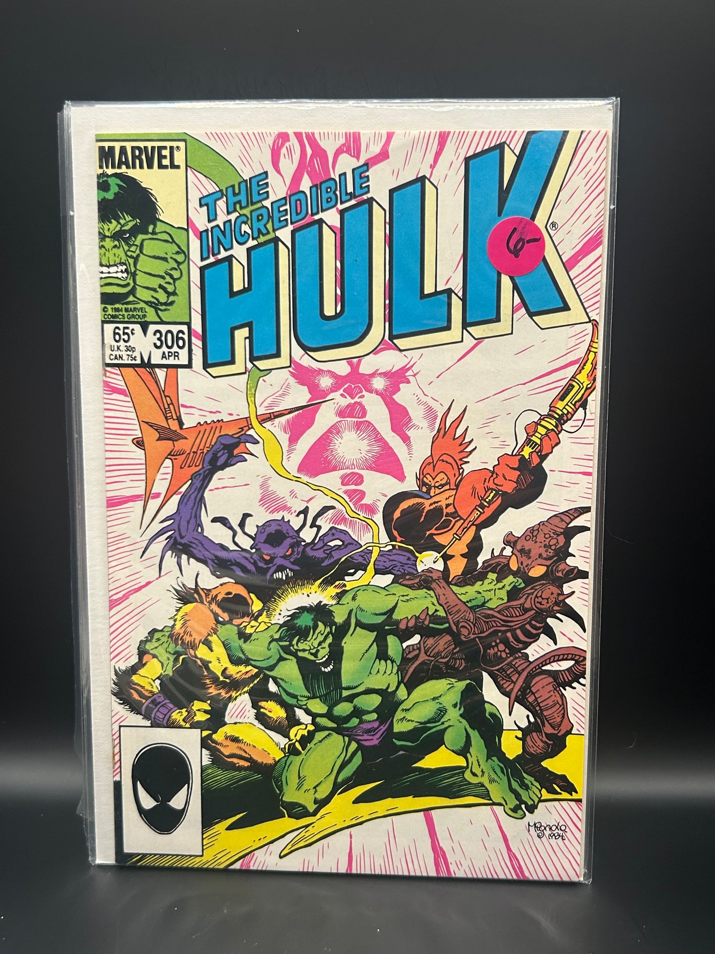 #306D Incredible Hulk (1962 Marvel 1st Series)