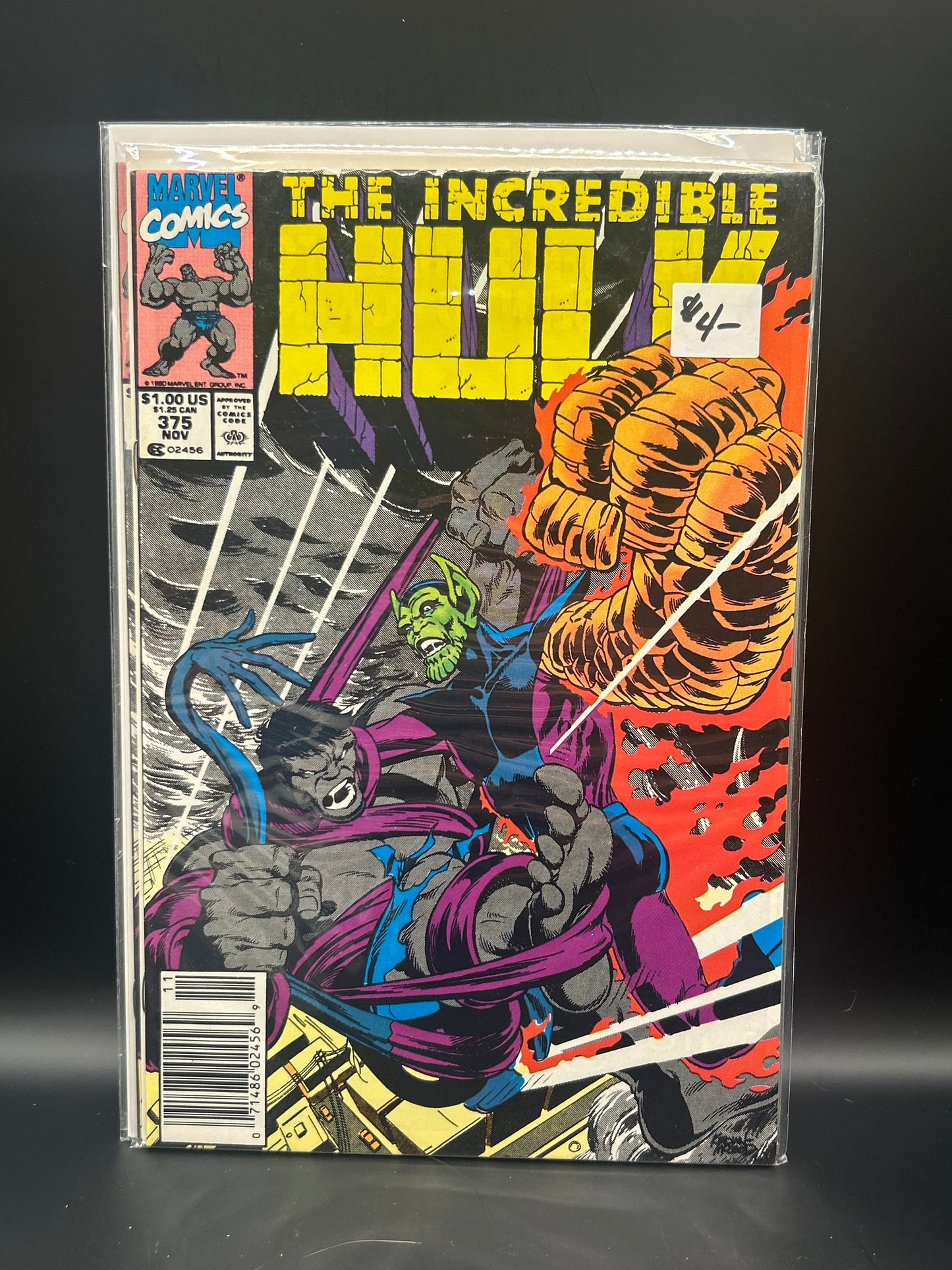 #375N Incredible Hulk (1962 Marvel 1st Series)