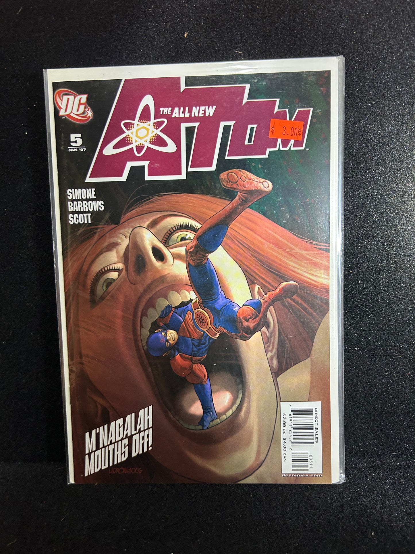 The All-New Atom #5 - MNagalah Mouths Off (DC 2007)