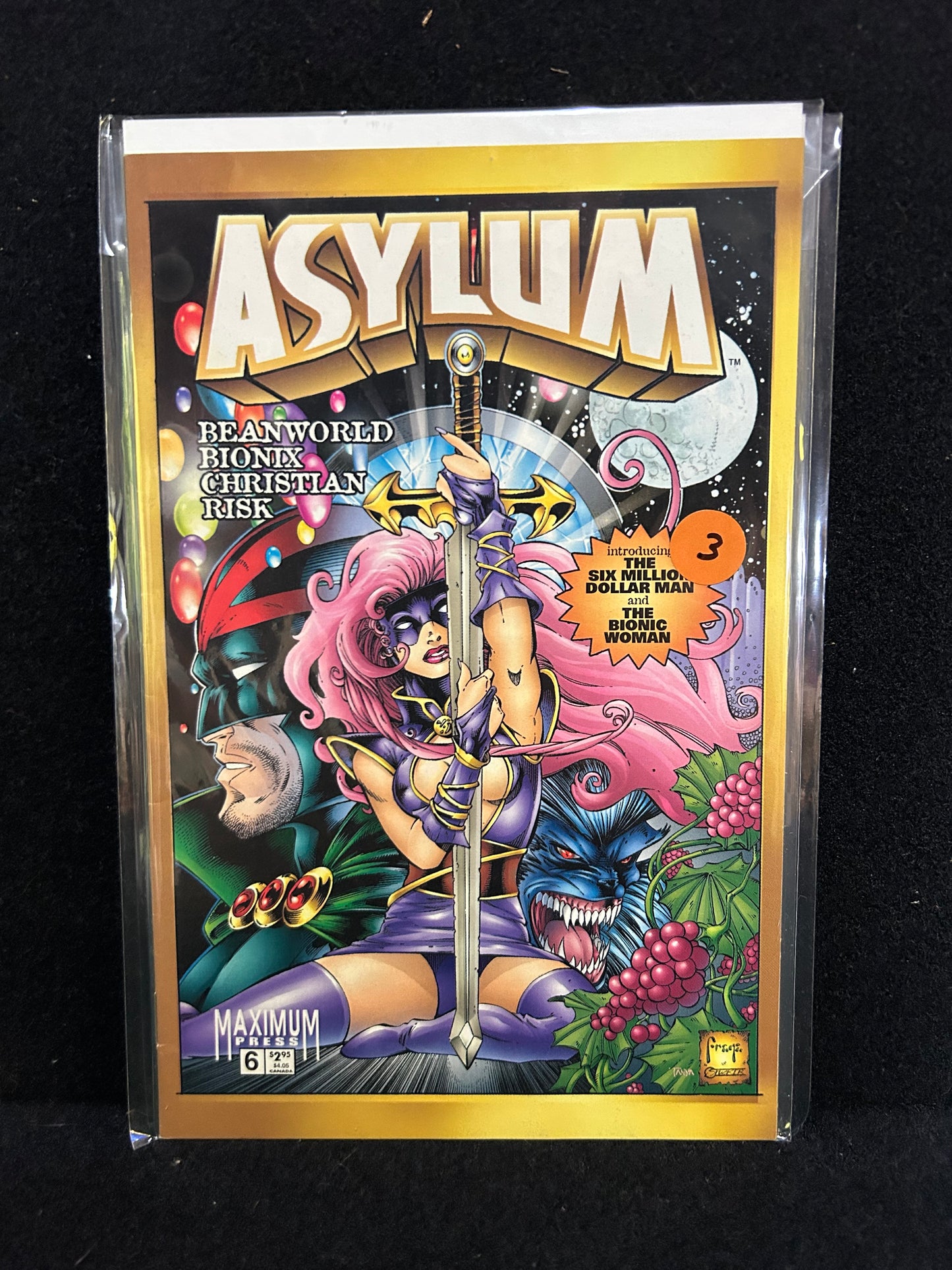 Asylum #6 - Featuring Beanworld (Maximum Press 1995)