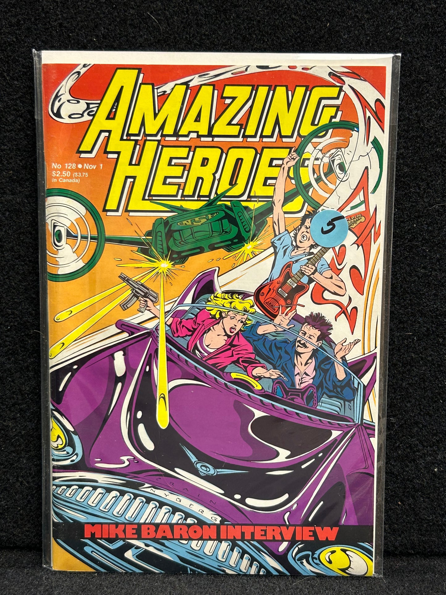 Amazing Heroes #128 (Mike Baron Interview)