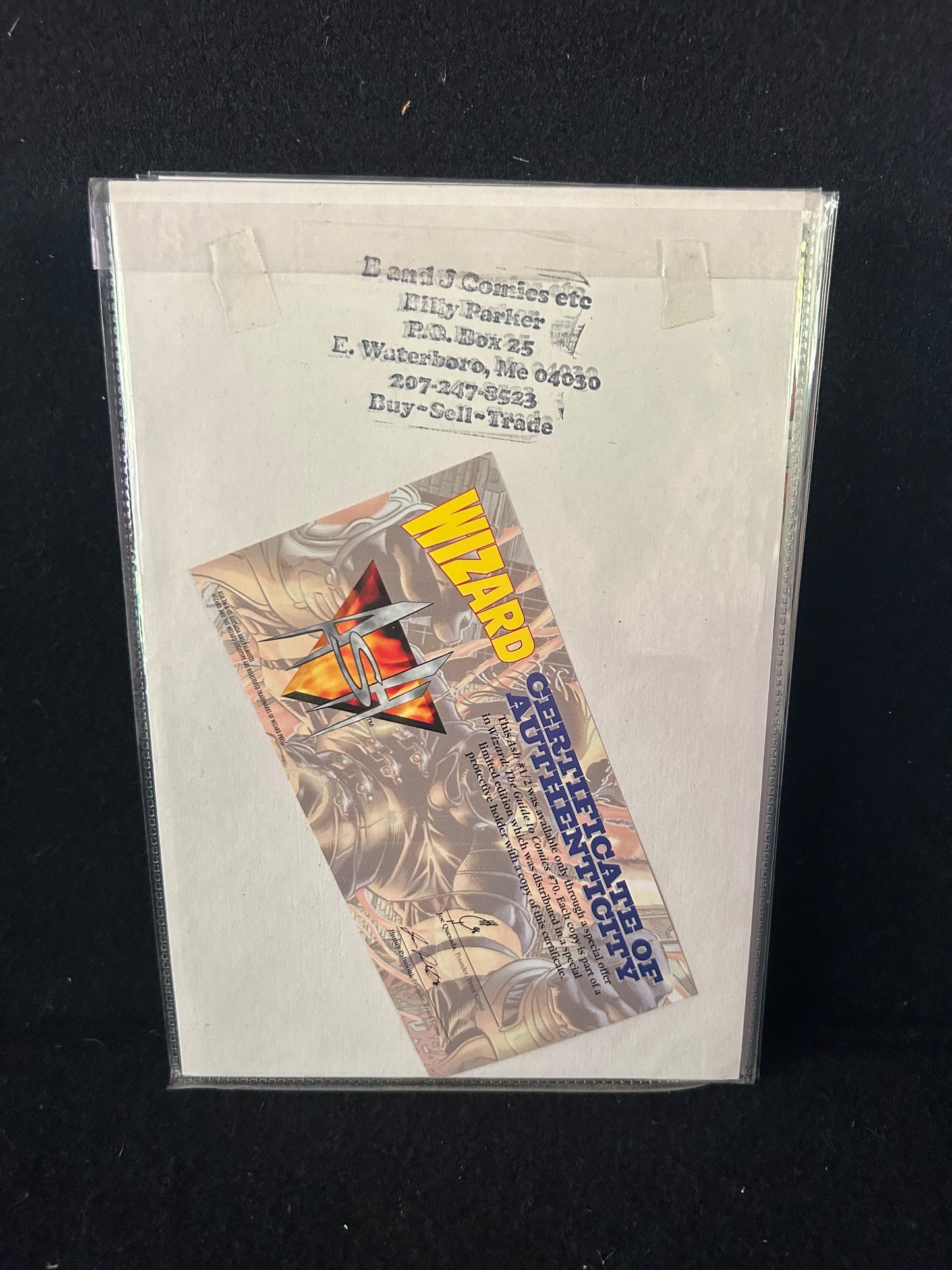 Ash #1/2 (Wizard 1996) With COA