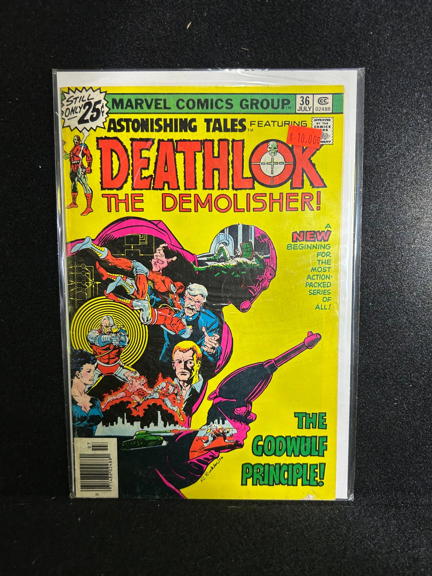 Astonishing Tales #36 - Featuring Deathlok the Demolisher (Marvel 1976)
