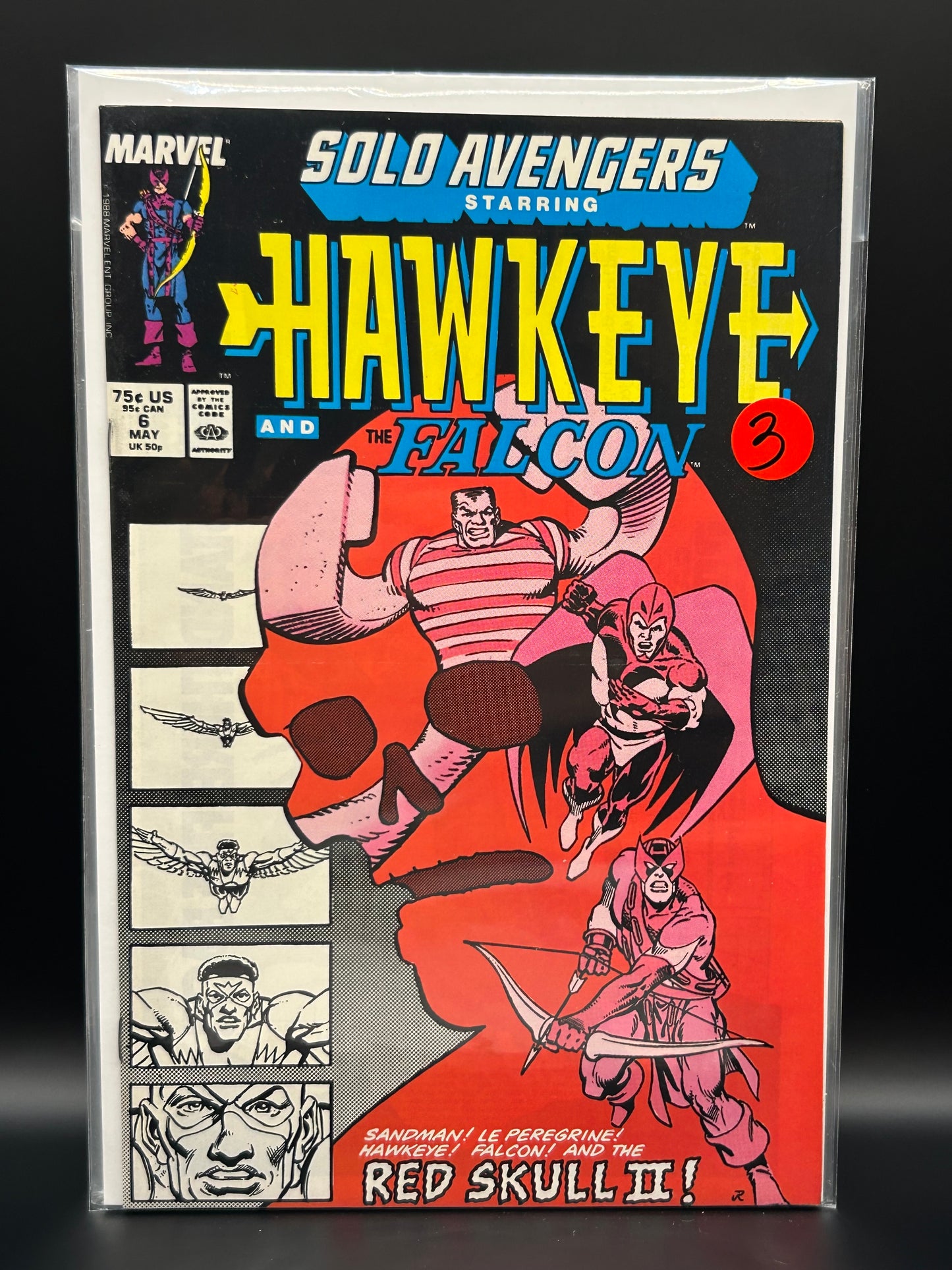 #6D Solo Avengers (1987 Marvel)