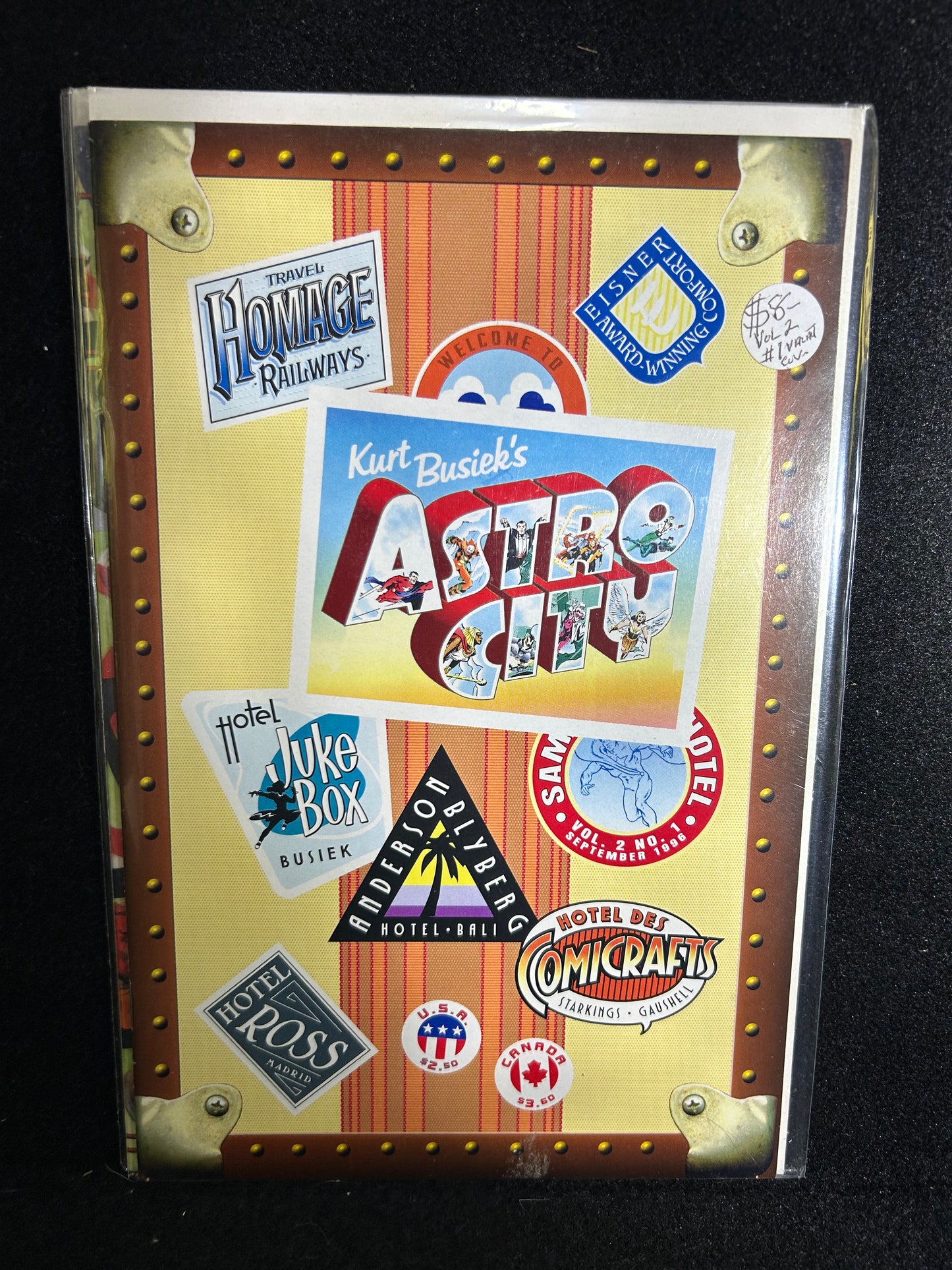 Astro City Vol 2 #1 - Variant Cover (Homage 1996)