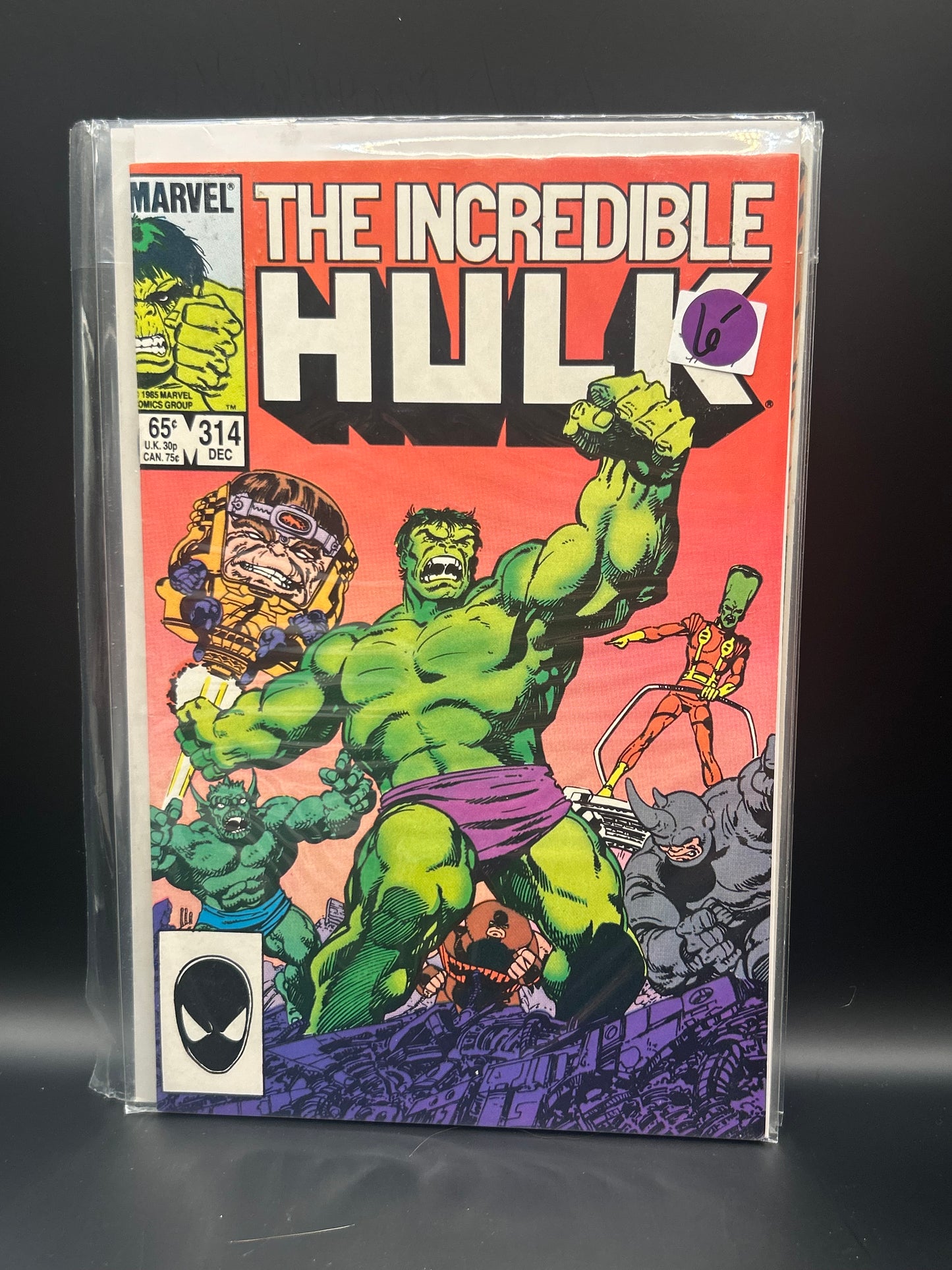 #314D Incredible Hulk (1962 Marvel 1st Series)