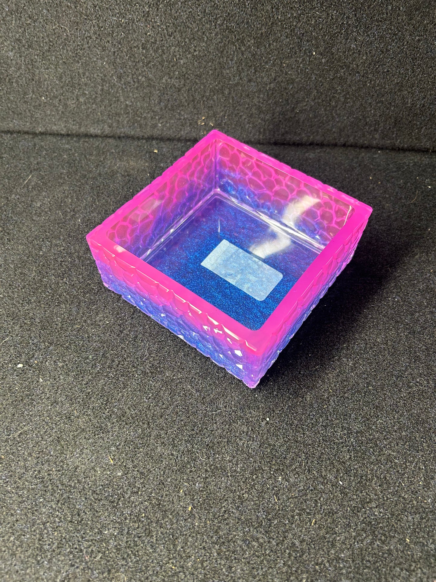 Pink Jewelry Box with Pink and Teal Baby Dragon