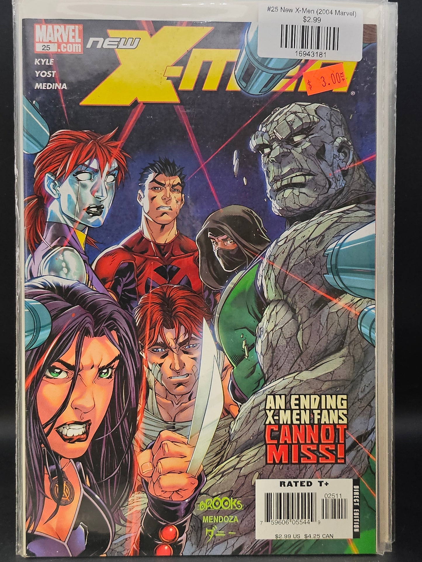 #25 New X-Men (2004 Marvel)