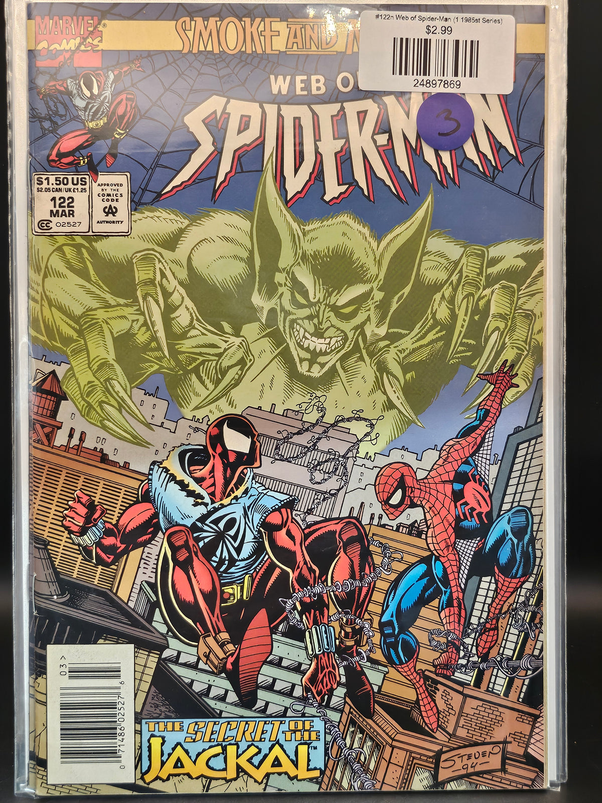 #122n Web of Spider-Man (1985 1st Series)