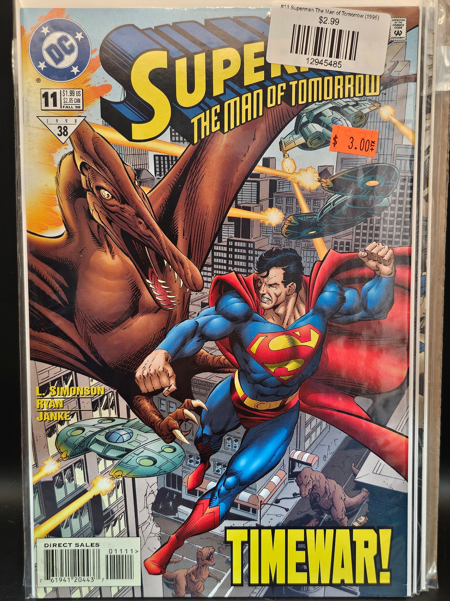 #11 Superman The Man of Tomorrow (1995)
